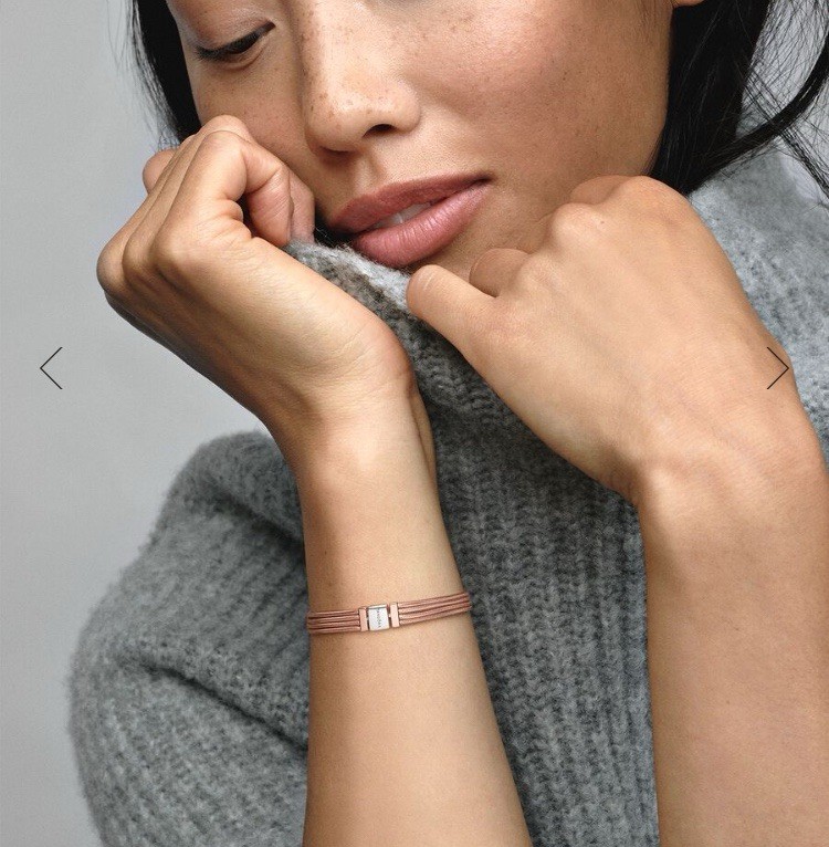 Pandora Rose Gold Reflexions Multi Snake Chain Bracelet Various Size NEW