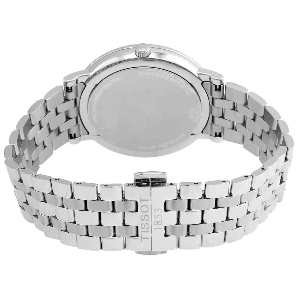 Tissot Carson Moon Phase Quartz Silver Dial Men’s Watch T1224231103300