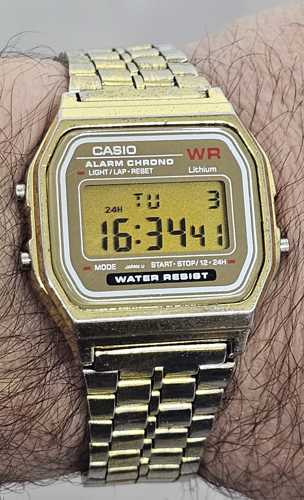 Casio WR A159W Japan 1990 Watch