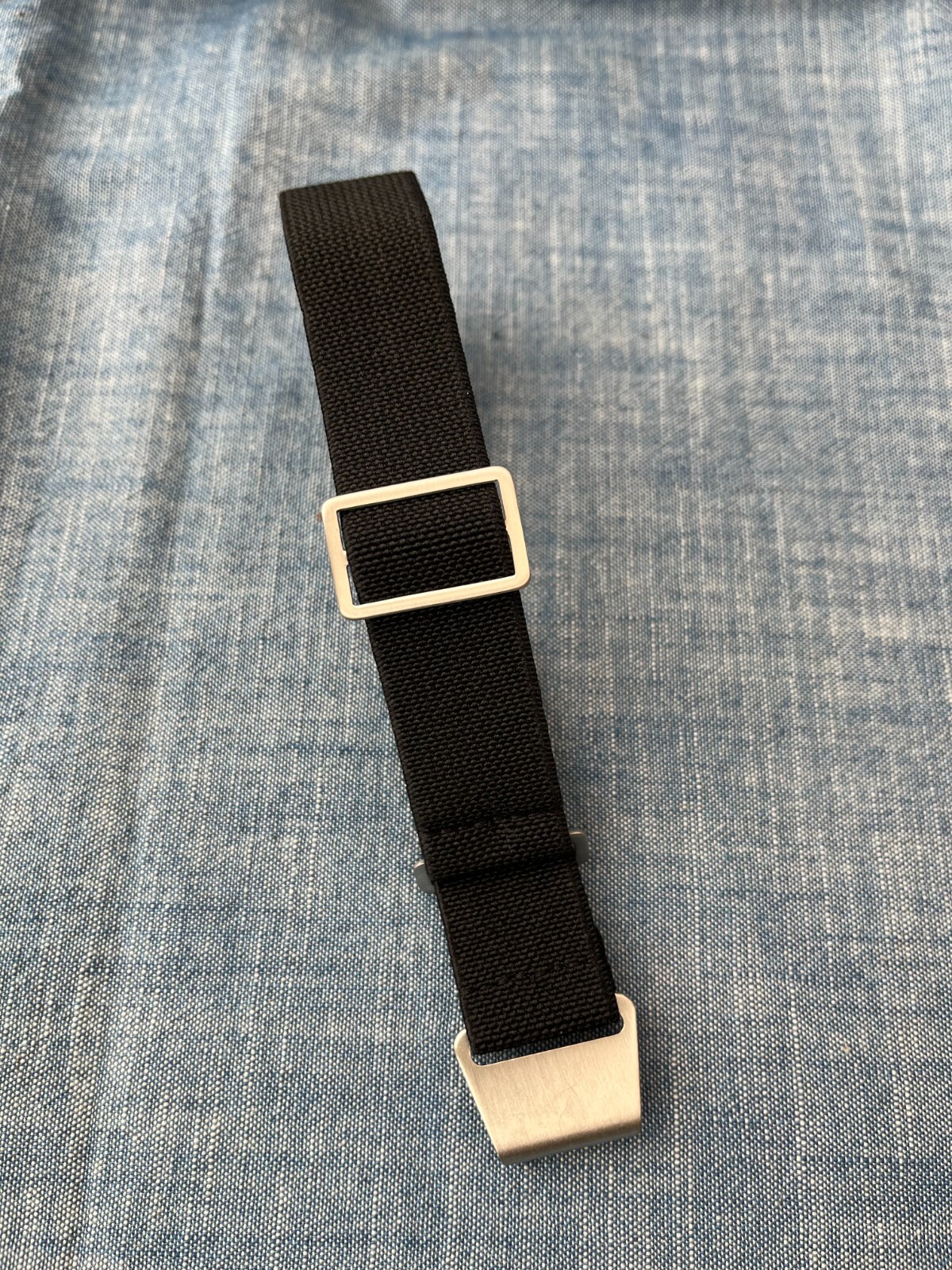 WISCASSET WATCH STRAPS Marine Nationale MN Parachute Elastic Strap (SHIPS FREE)