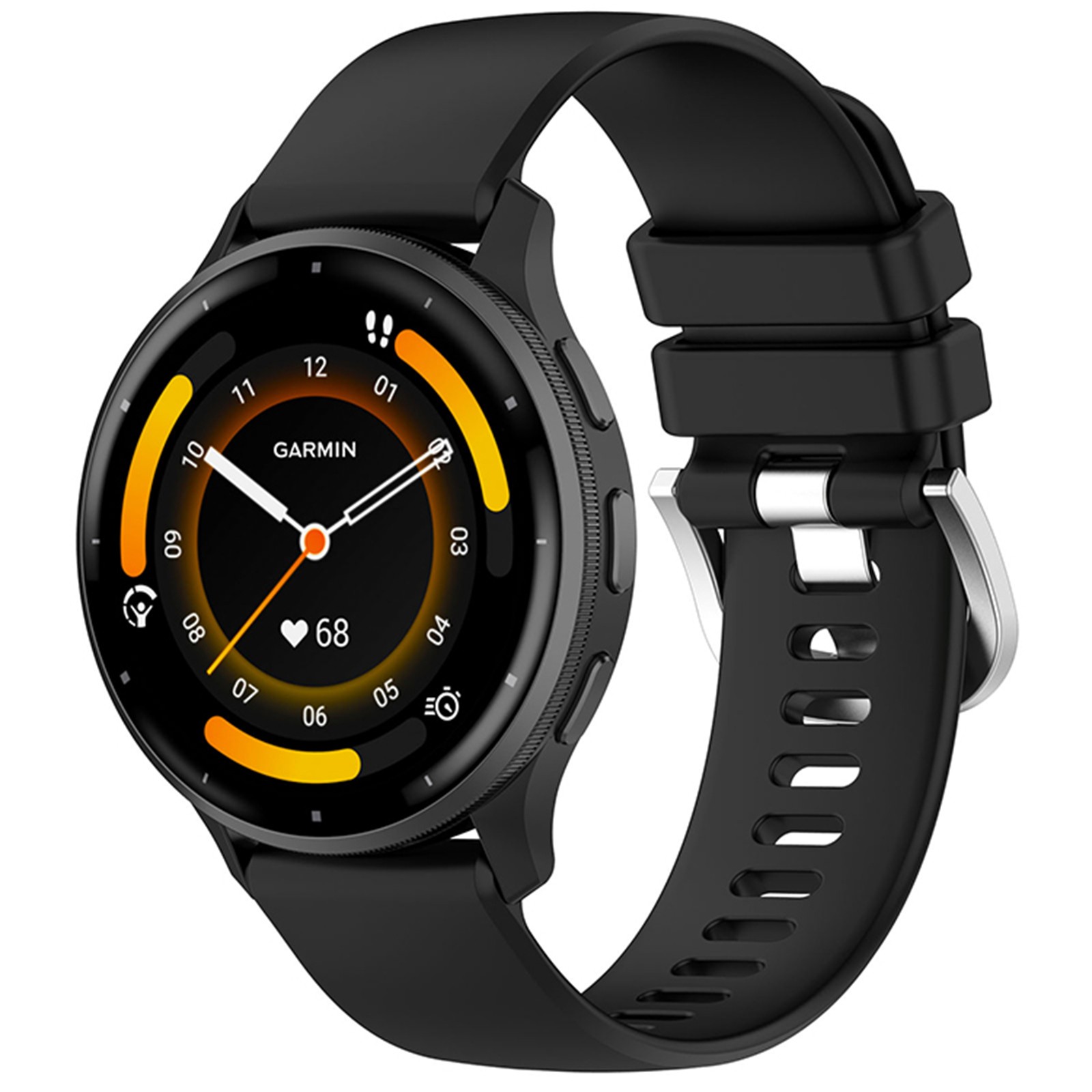 Silicone Watch Strap For Garmin Venu 3S/Venu 2S/Vivomove 3S/Vivoactive 4S Band