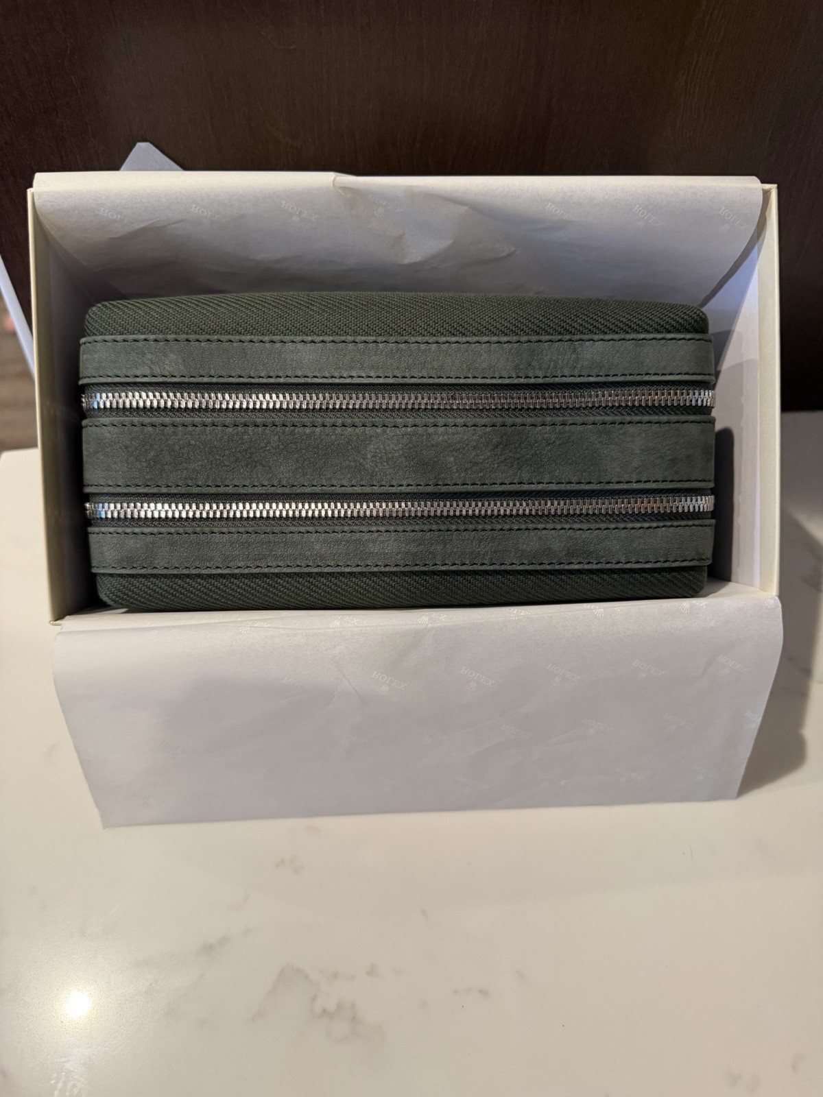 Rolex VIP Green Toiletries Travel Bag…Exclusive Brand New