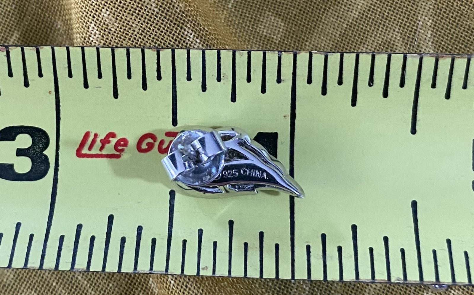 925 Silver ANGEL WINGS Earrings Stud Pierced