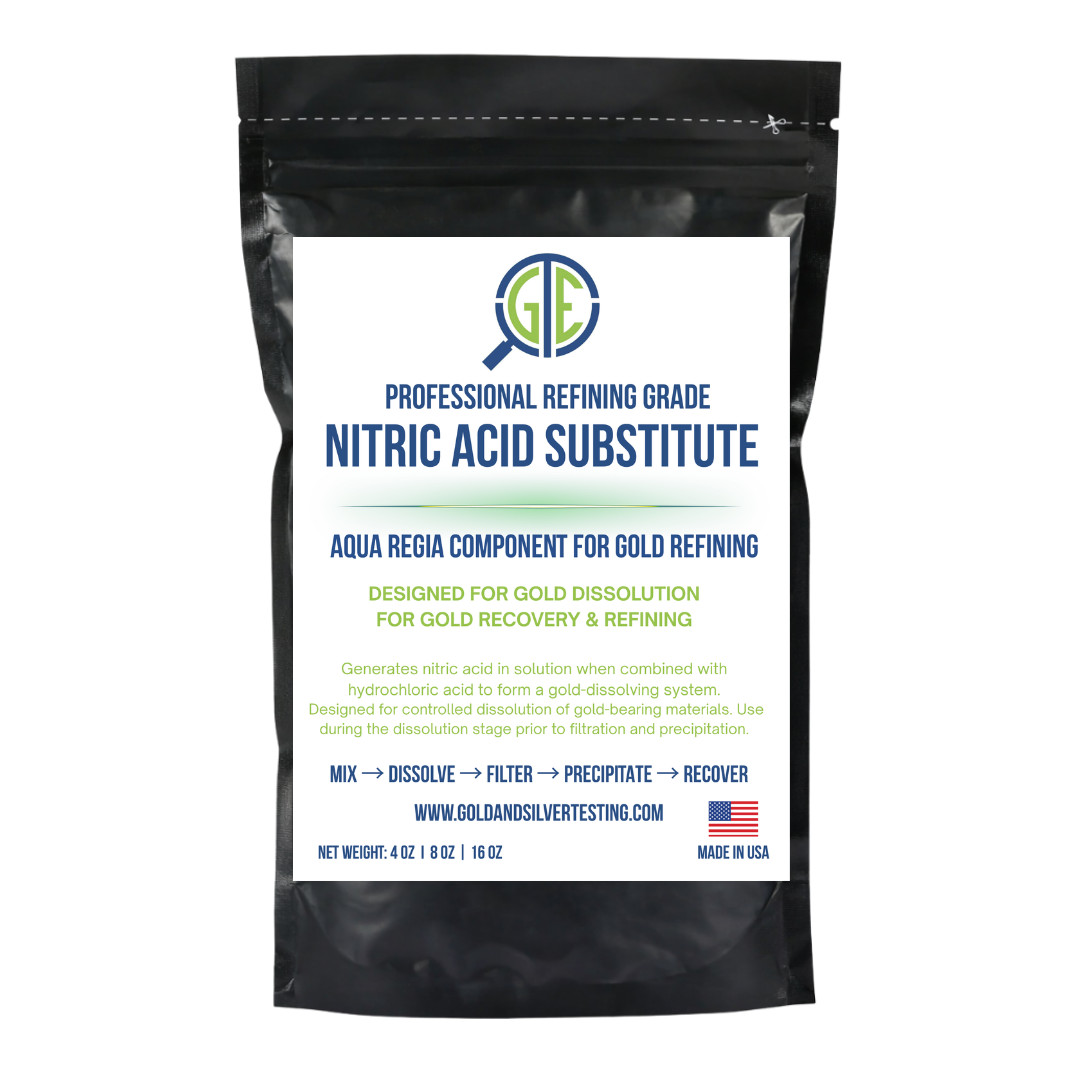 Silver Recovery Kit Nitric Copper Shot Stannous Urea Cementation Method