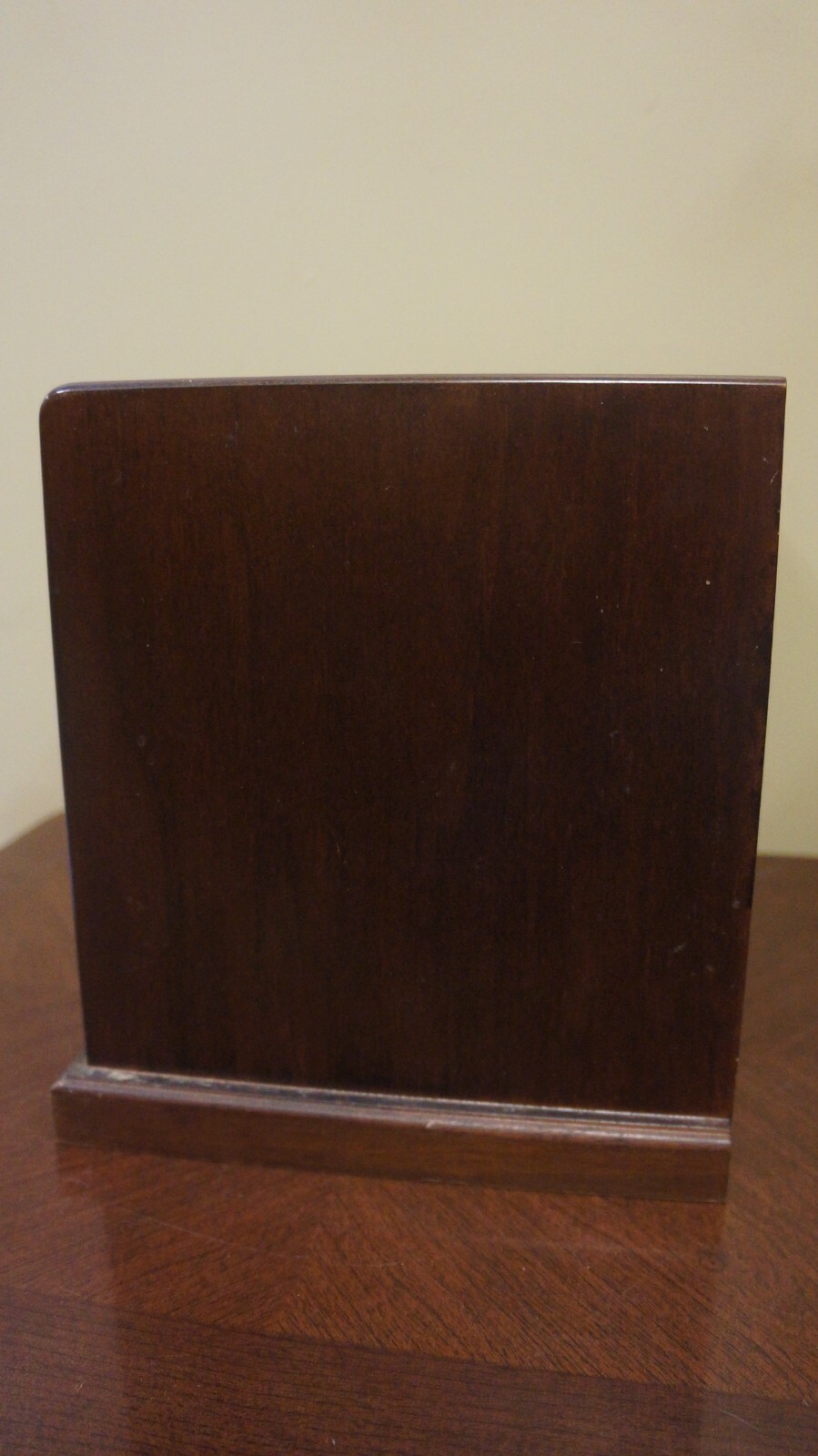 1976 GUNTHER MELE 4 DRAWER OPEN TOP JEWELRY BOX 9 X 11.5 X 8 NO STONE