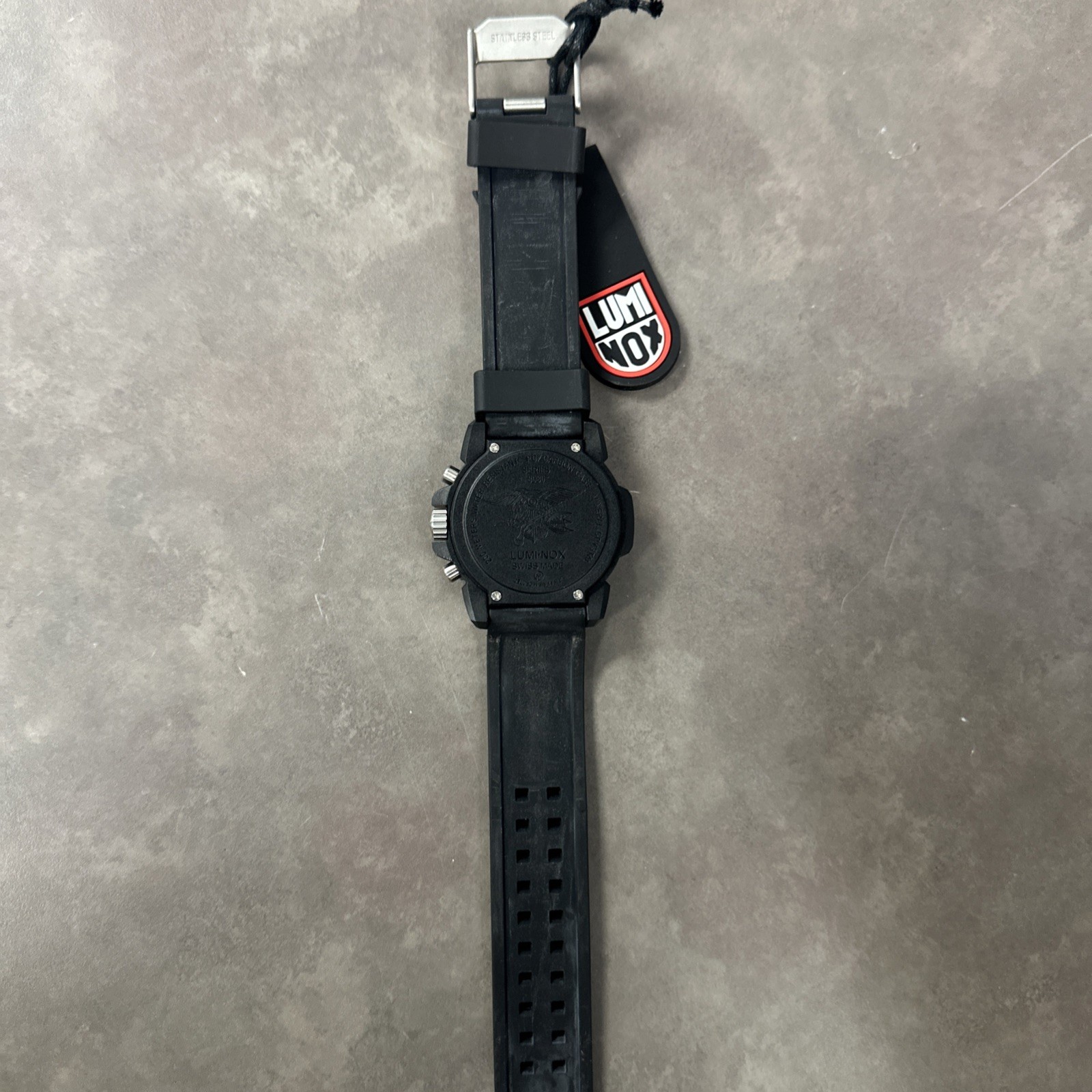 Luminox Navy Seal Watch Carbonox 3050 tritium (Orange/Black)