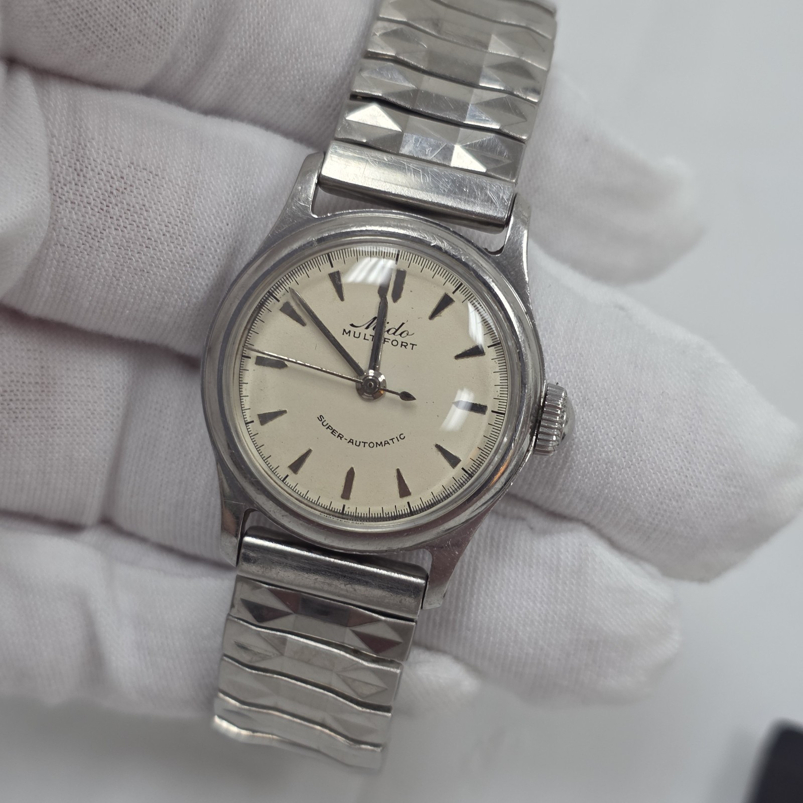 Vintage Mido Multifort 817 Limited Bumper Superautomatic Mens Watch Auto G2U