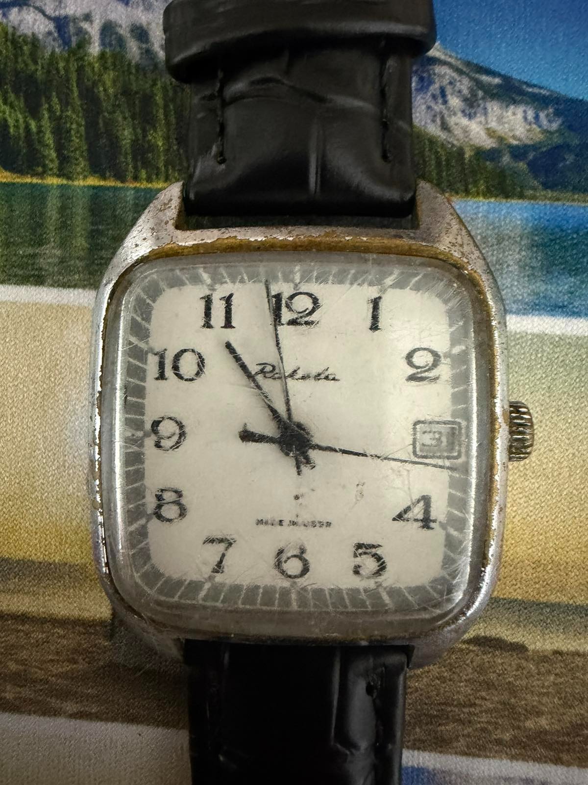 Share Vintage Raketa TV Case Manual Wind Watch USSR Soviet Mechanical 2614.H – R
