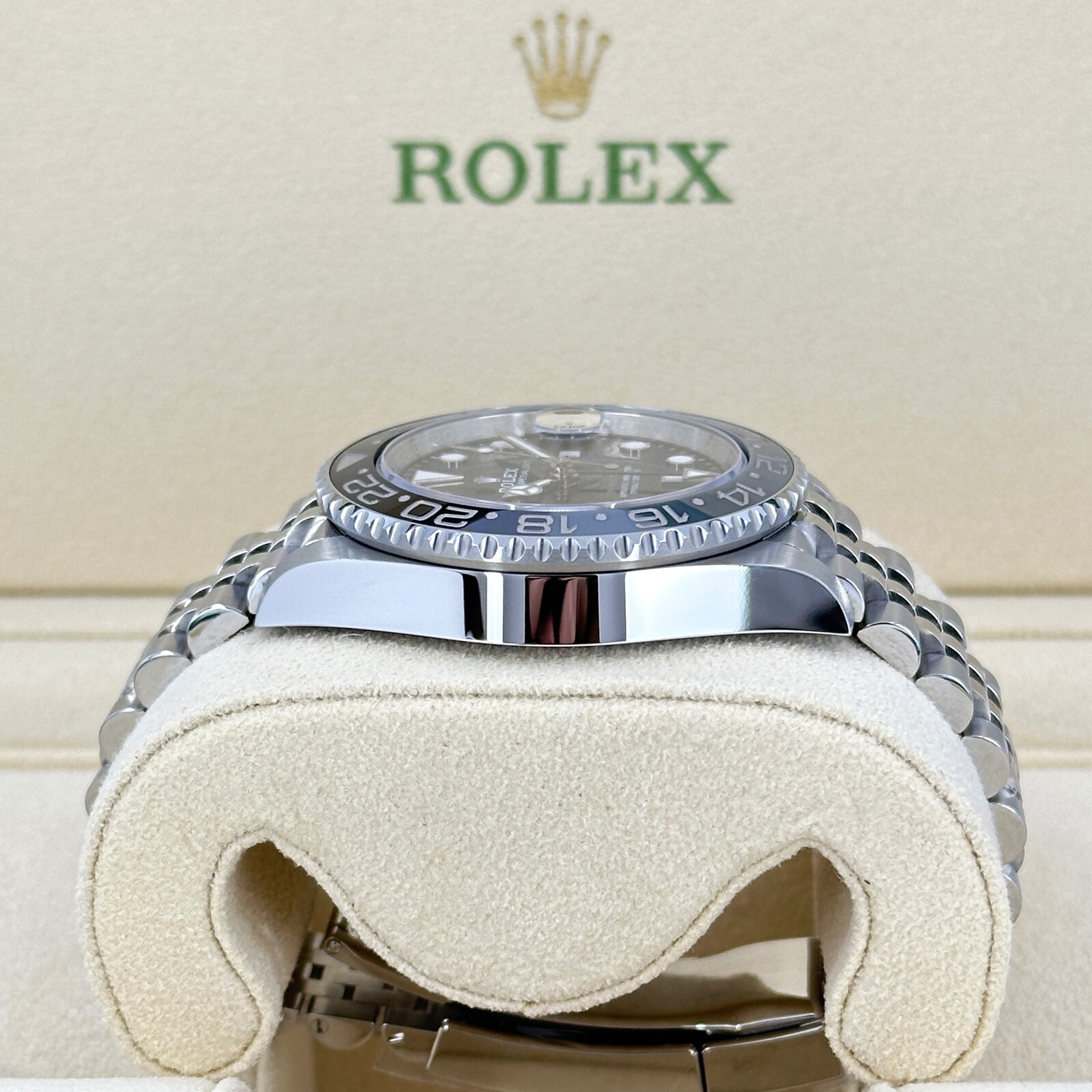 Unworn Rolex GMT-Master II Bruce Wayne Jubilee Ref 126710GRNR-0003