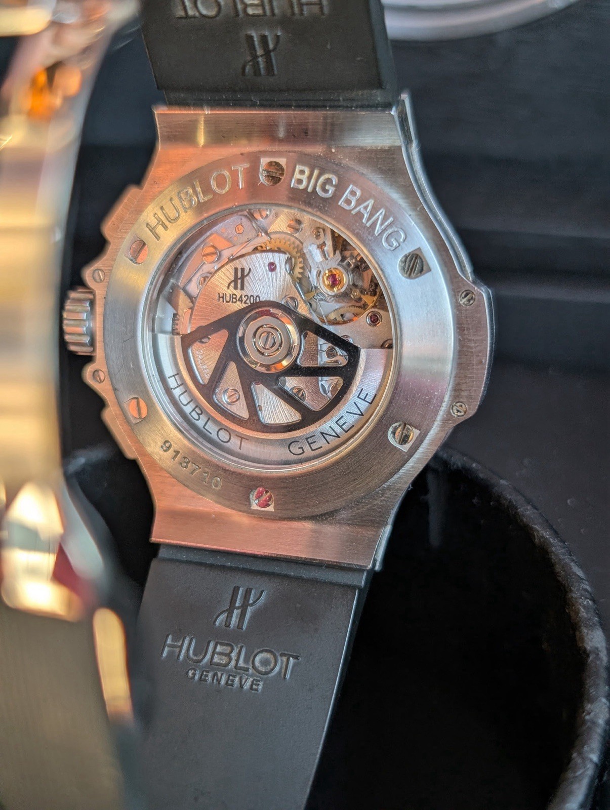 Hublot Big Bang Aero Bang 44MM 311.SM.1170.RX Skeleton Dial Rubber Strap