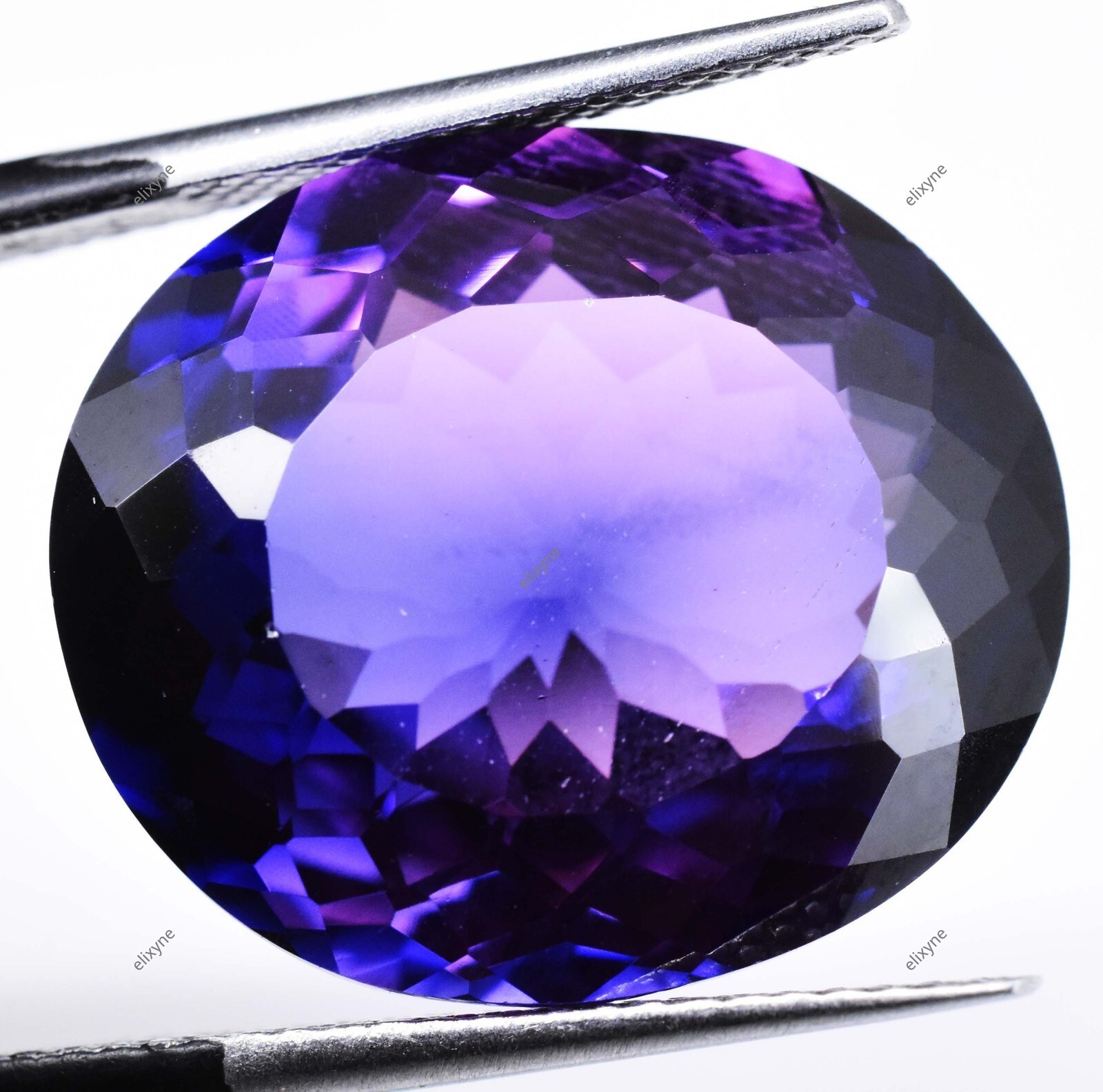 Natural Boysenberry Sapphire 19.90 Ct Oval Cut Certified Loose Gemstone