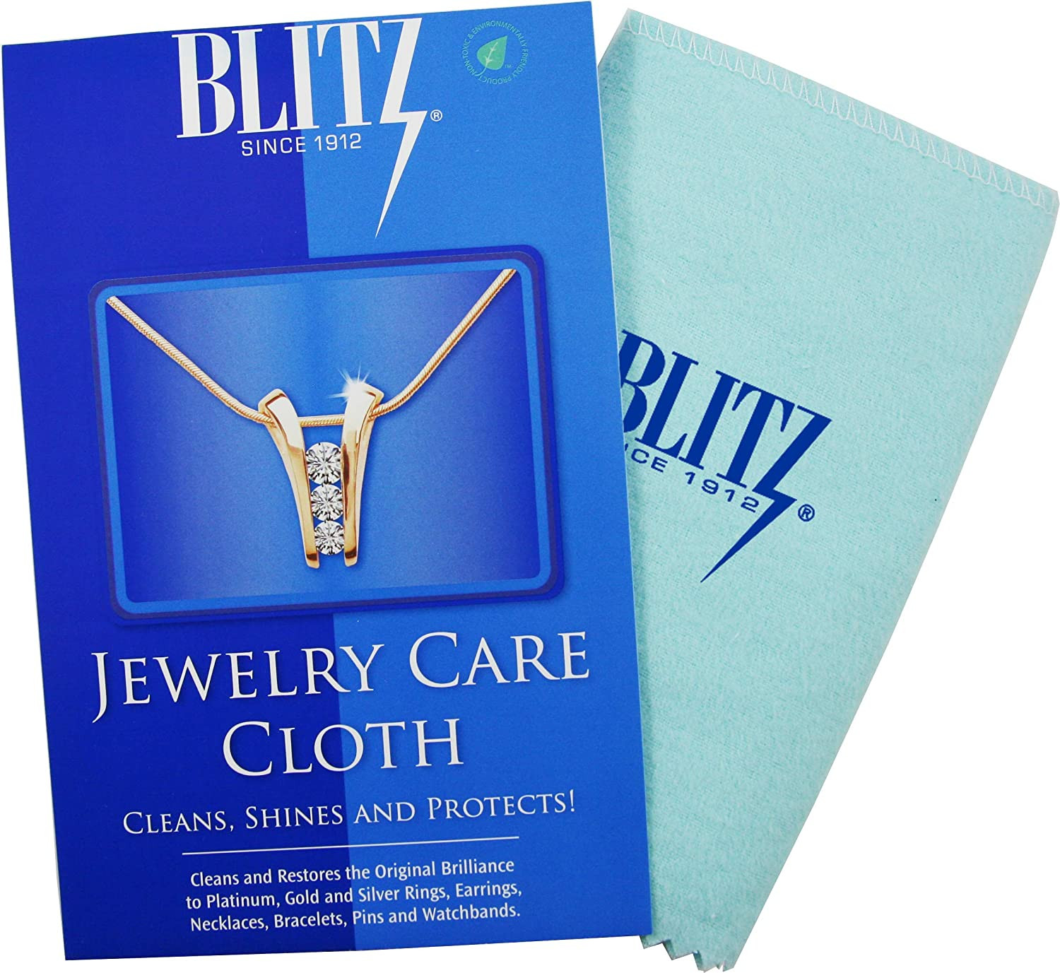 Premium XL 2-Ply Jewelry Cleaning and Polishing Cloth with Tarnish Inhibitor …