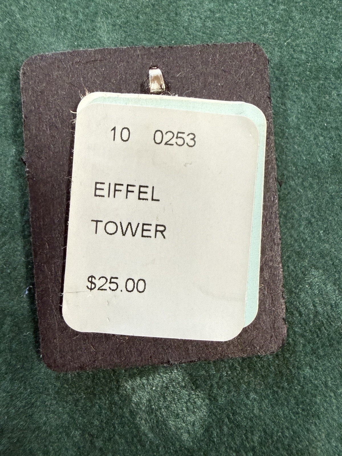 Rembrandt Eiffel Tower Charm Pendant Sterling Silver 0253 NWT 925