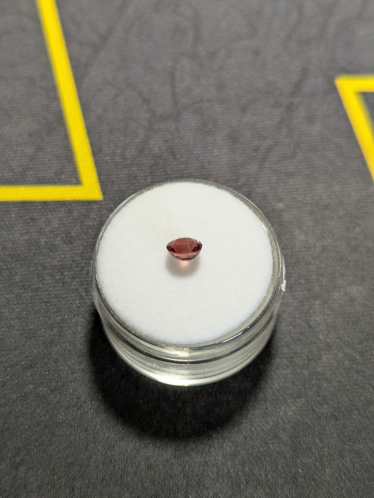 0.59ct 5.2×4.3mm Oval Cut Natural Orange Spinel – Burma Gemstone Loose