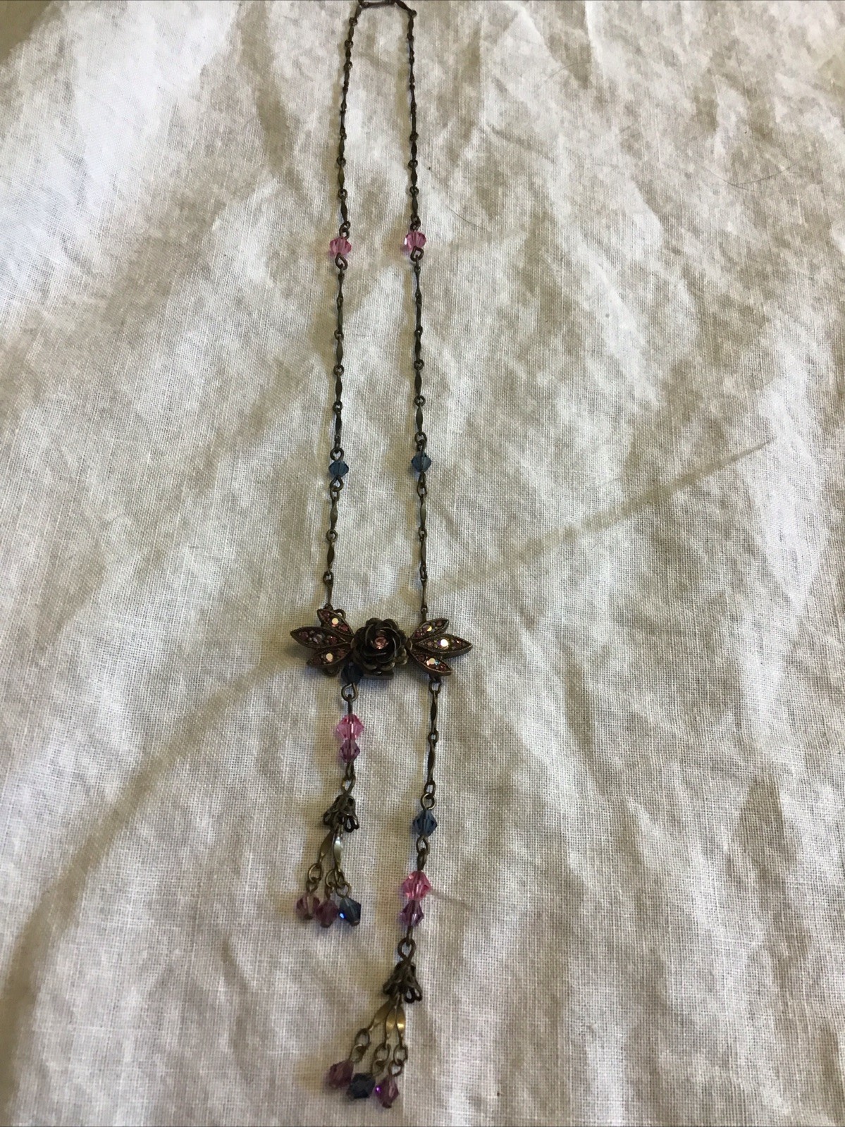 Victorian Style Mid 20th Century Very Unique Pat. Pending Lock Rose