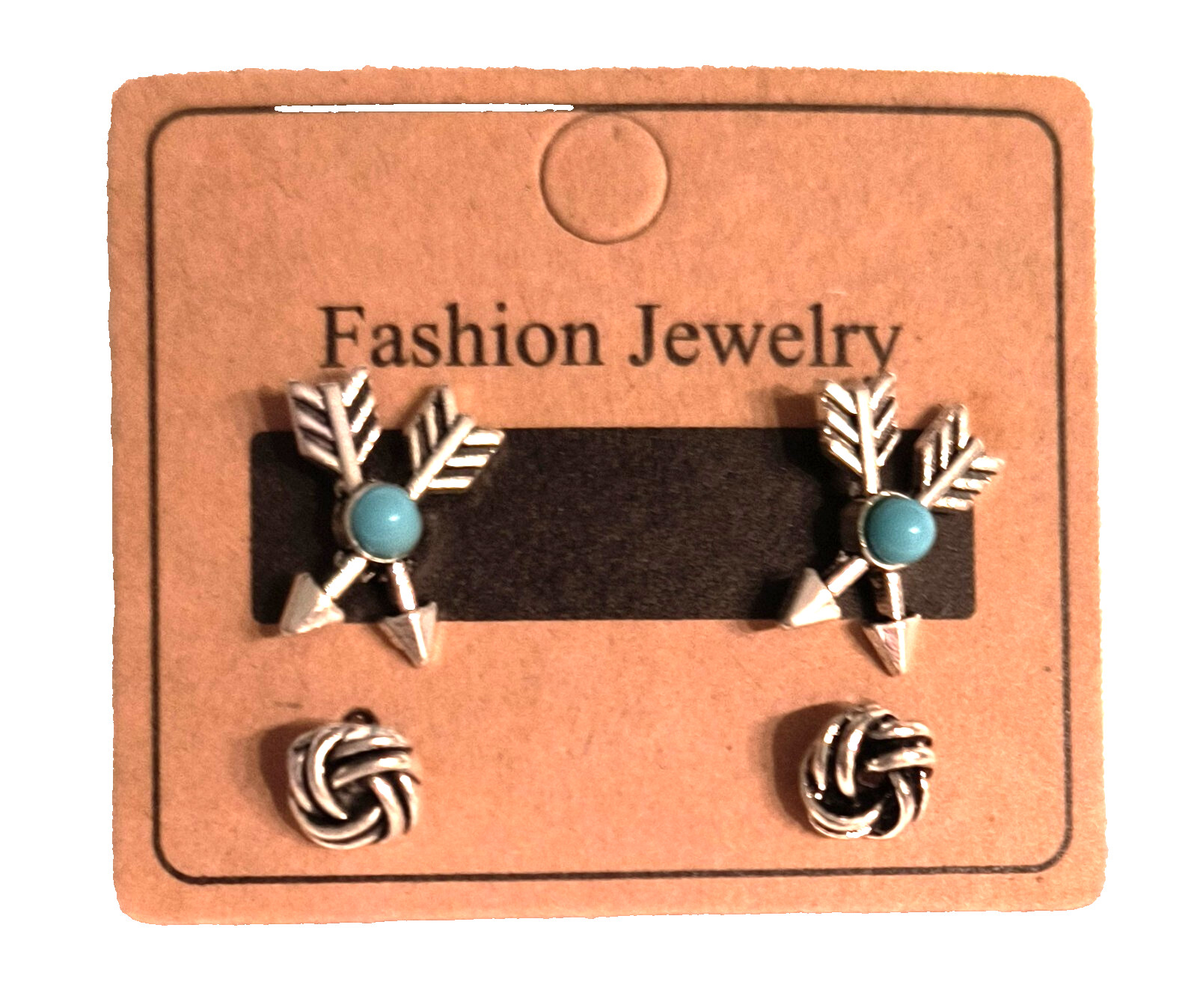 New Fashion Jewelry 2 Pr Girls/Women’s Petite Stud Earrings Imitation Turquoise