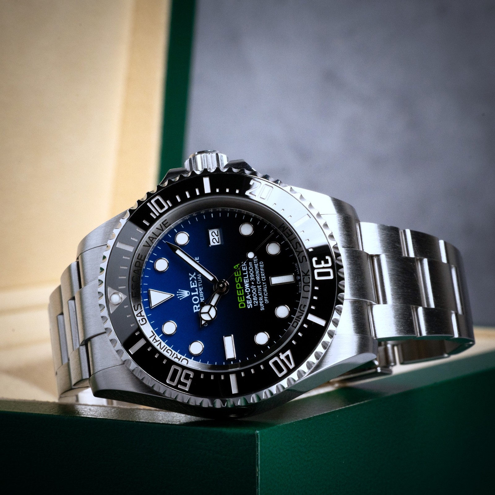 Rolex Sea-Dweller Deepsea JAMES CAMERON 44mm, D-Blue Dial, Full Set 2021
