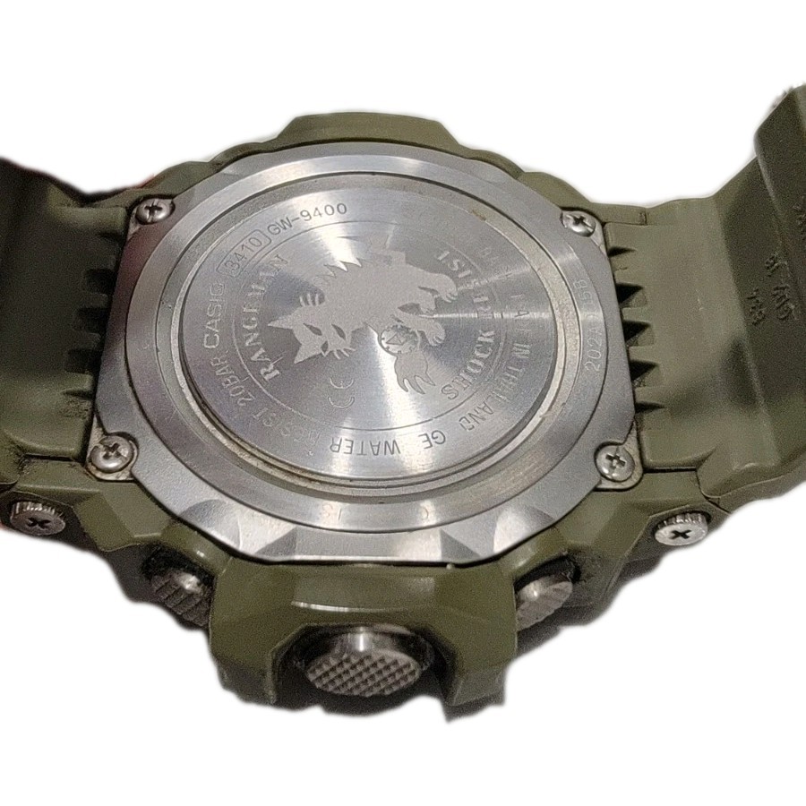 Casio G-Shock GW-9400-3 Rangeman Green Triple Sensor Tough Solar Multiband 6