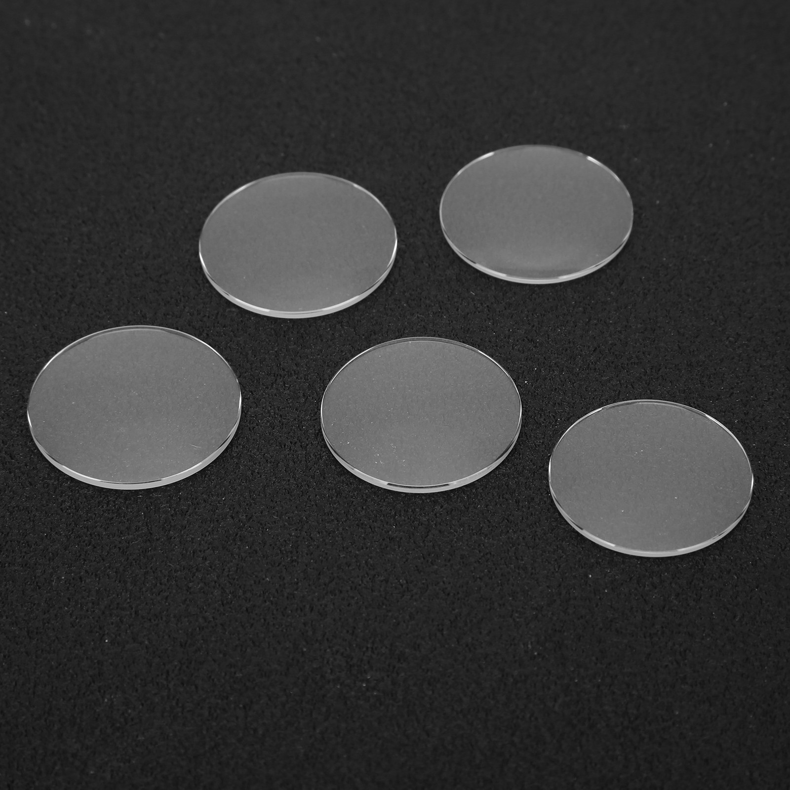 5PCS 25.5mm-27.5mm Single Dome Sapphire Watch Crystal Glass 1.7mm Thickness