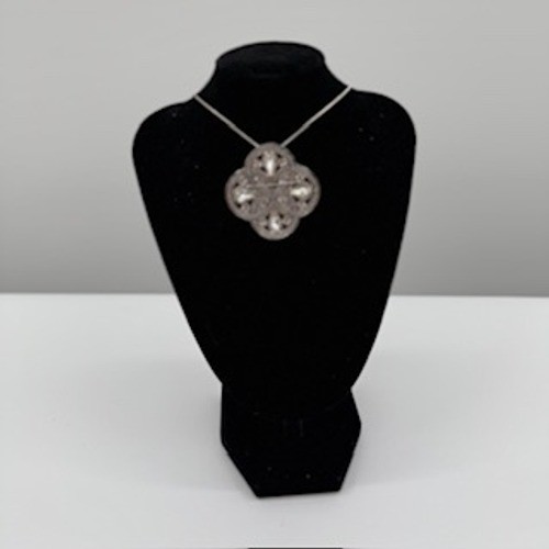 Silver Pendant for Necklace or Lapel Pin: Premier Designs: Chain Not Included