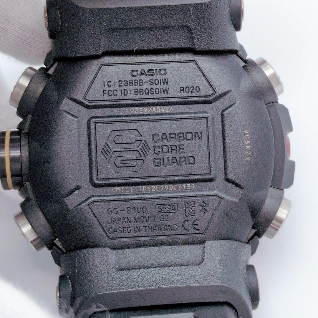 Casio G-SHOCK Mudmaster GG-B100-1AJF Bluetooth Men’s Watch Used from Japan