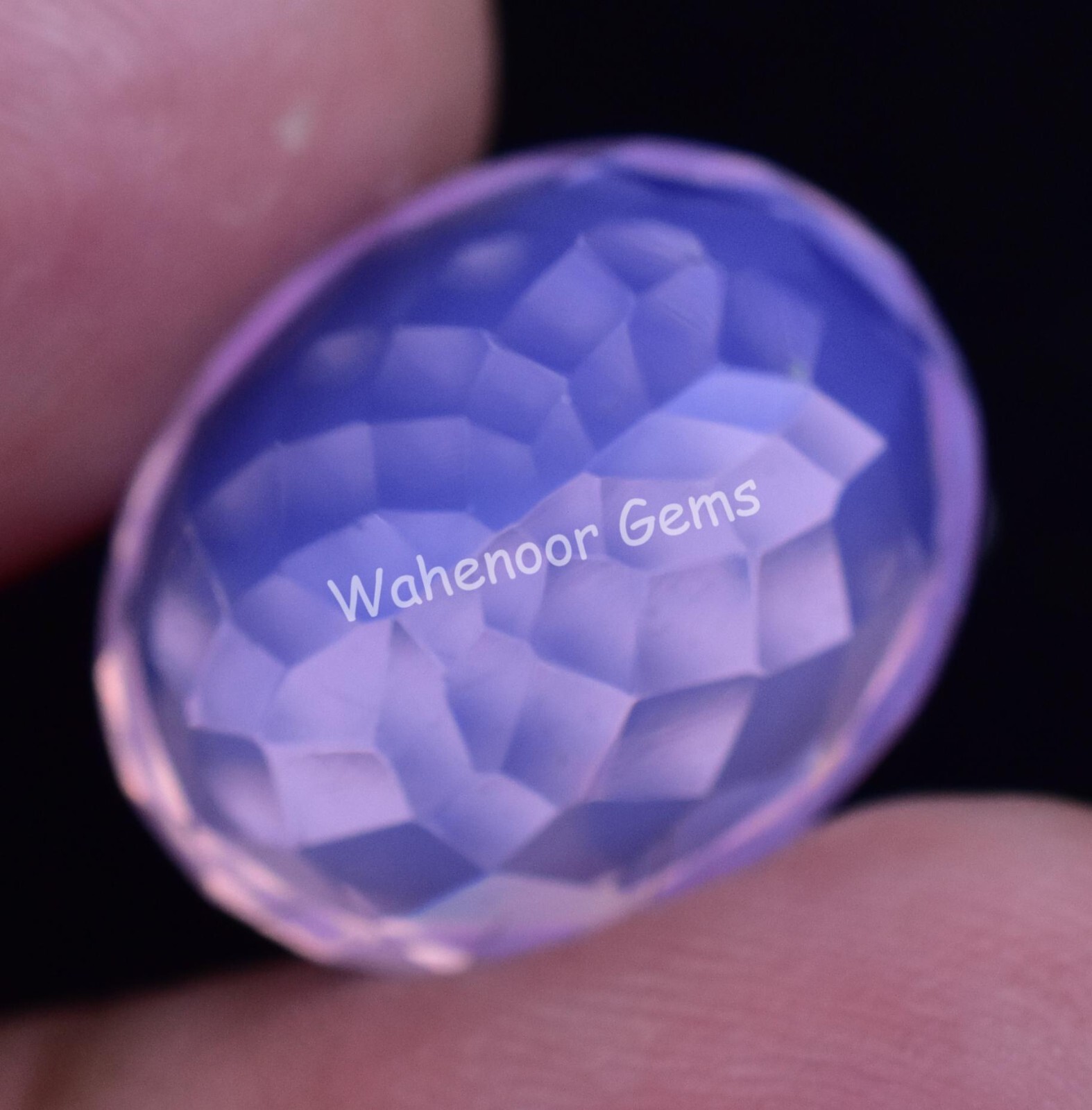 Natural Pink Opal 13.80 Ct Oval Certified Unheated Welo Australian Gemstone