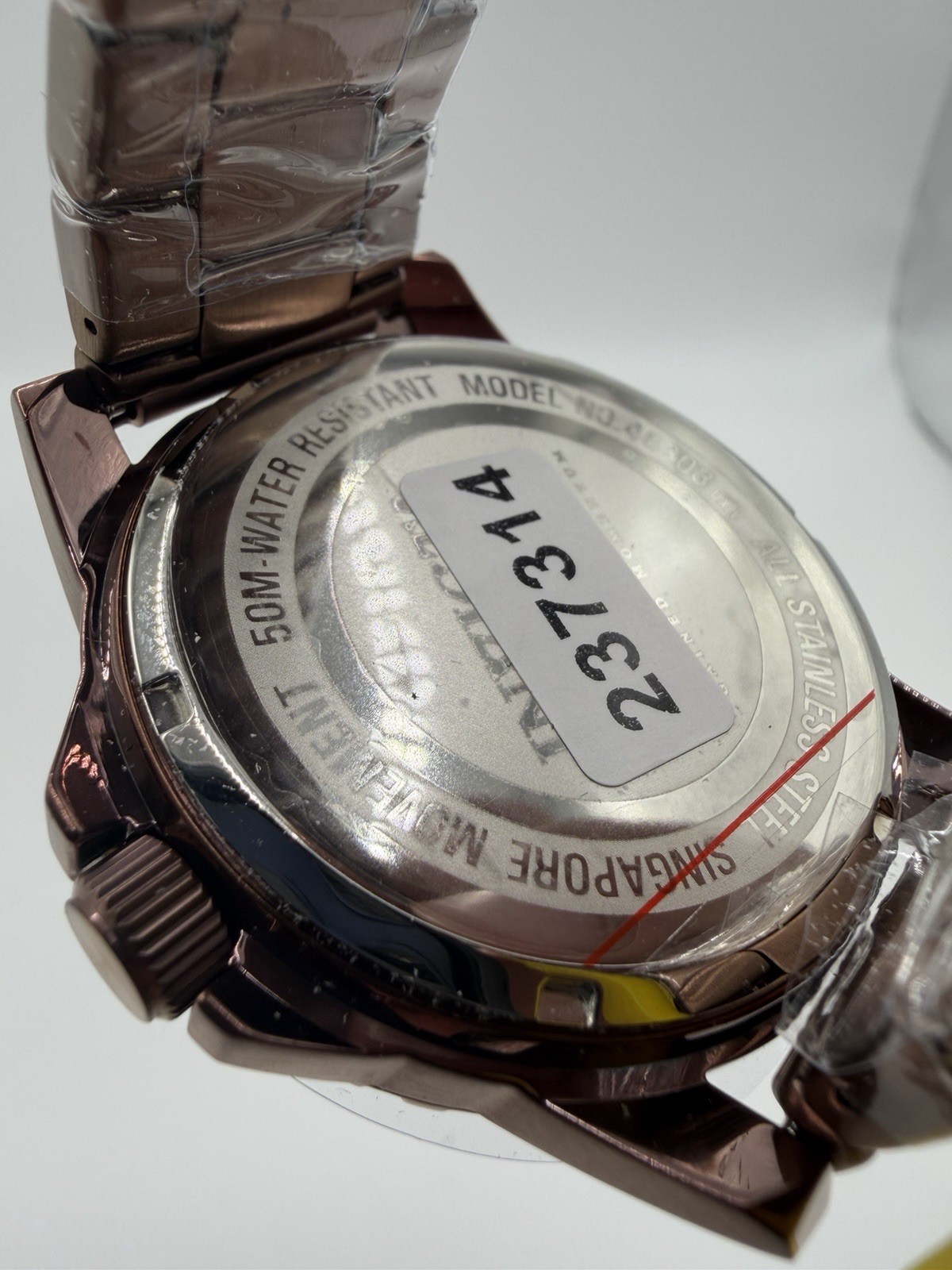 Invicta Speedway Valor 48mm Rubbed Bronze Stainless Steel