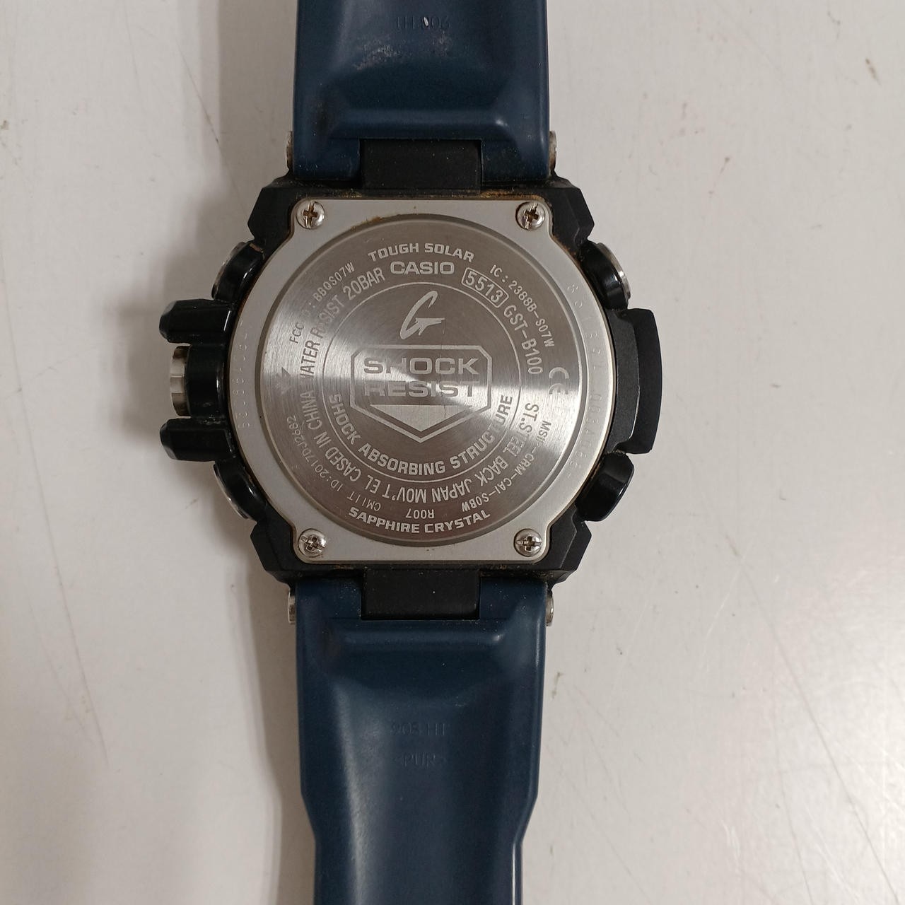 CASIO G SHOCK G STEEL Model BLK GST B100XA 1AJF CASIO