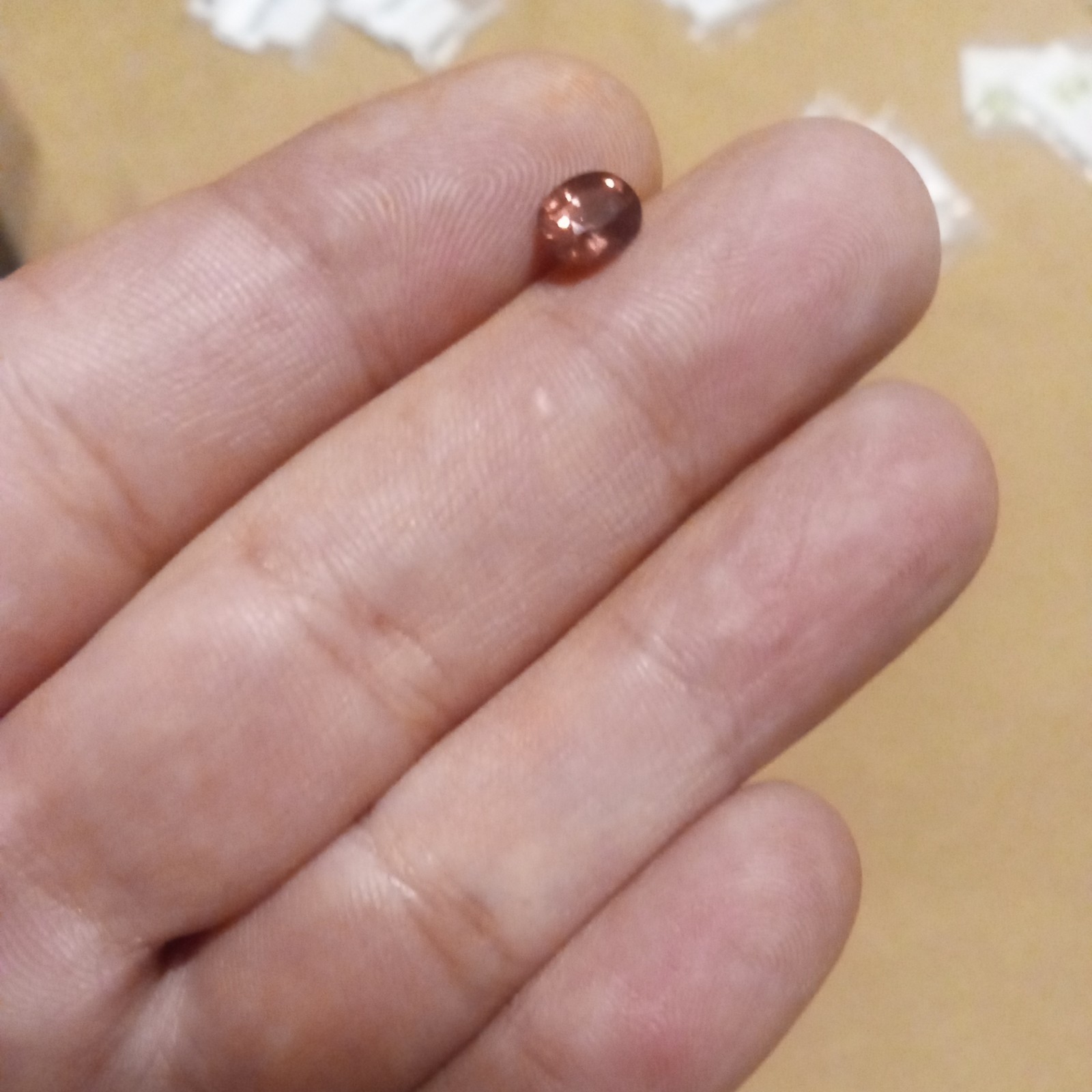 1.32 ct natural color change garnet cushion pinkish purple to reddish orange 😍