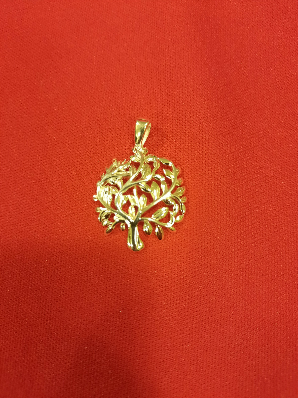 Floral Pendant in Sterling Silver 2.53 Grams