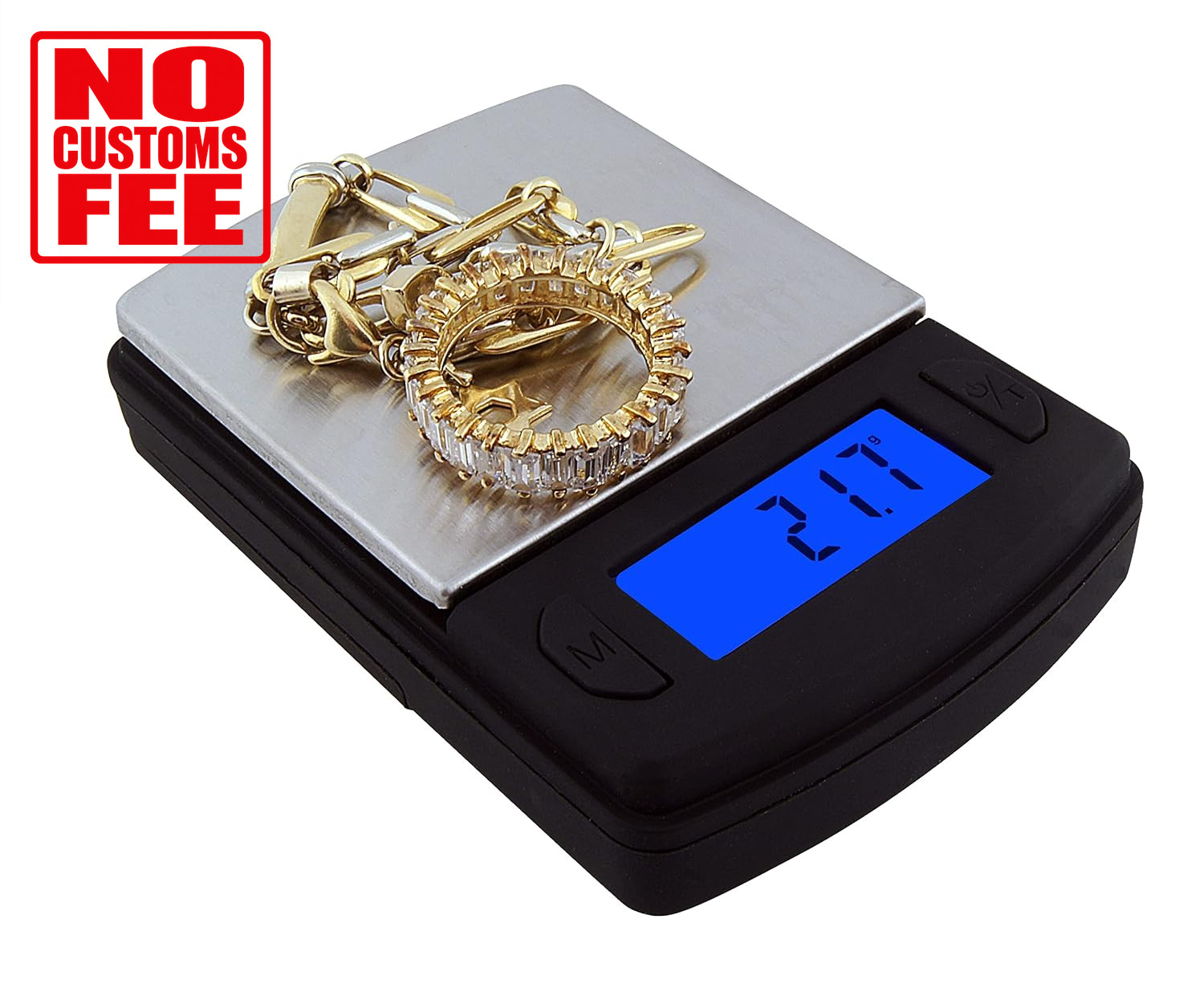 Platinum V600M | Durable Precise Jewelers Countertop Portable Mini Scale | Digit