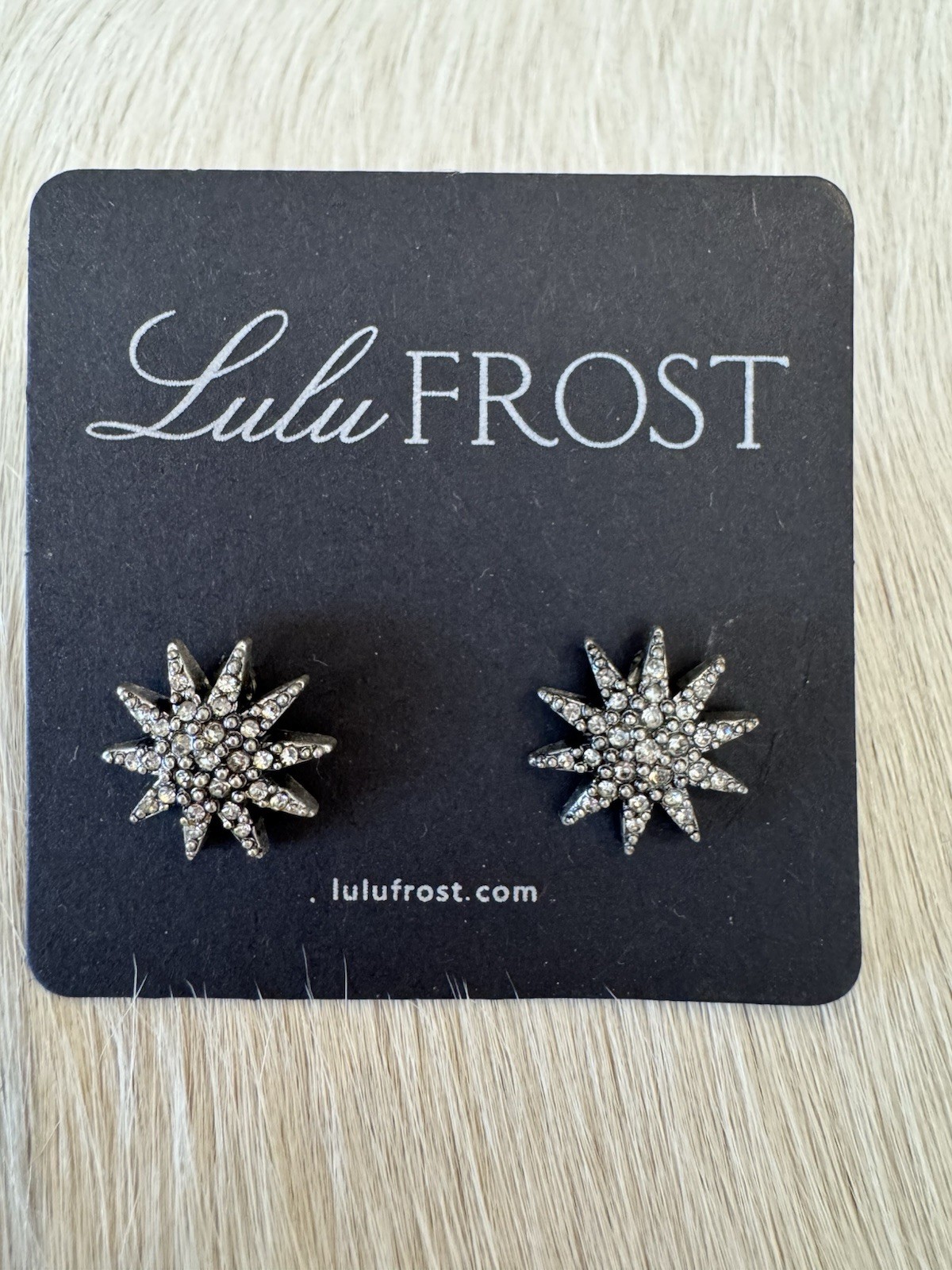 Lulu Frost Crystal Star Studs