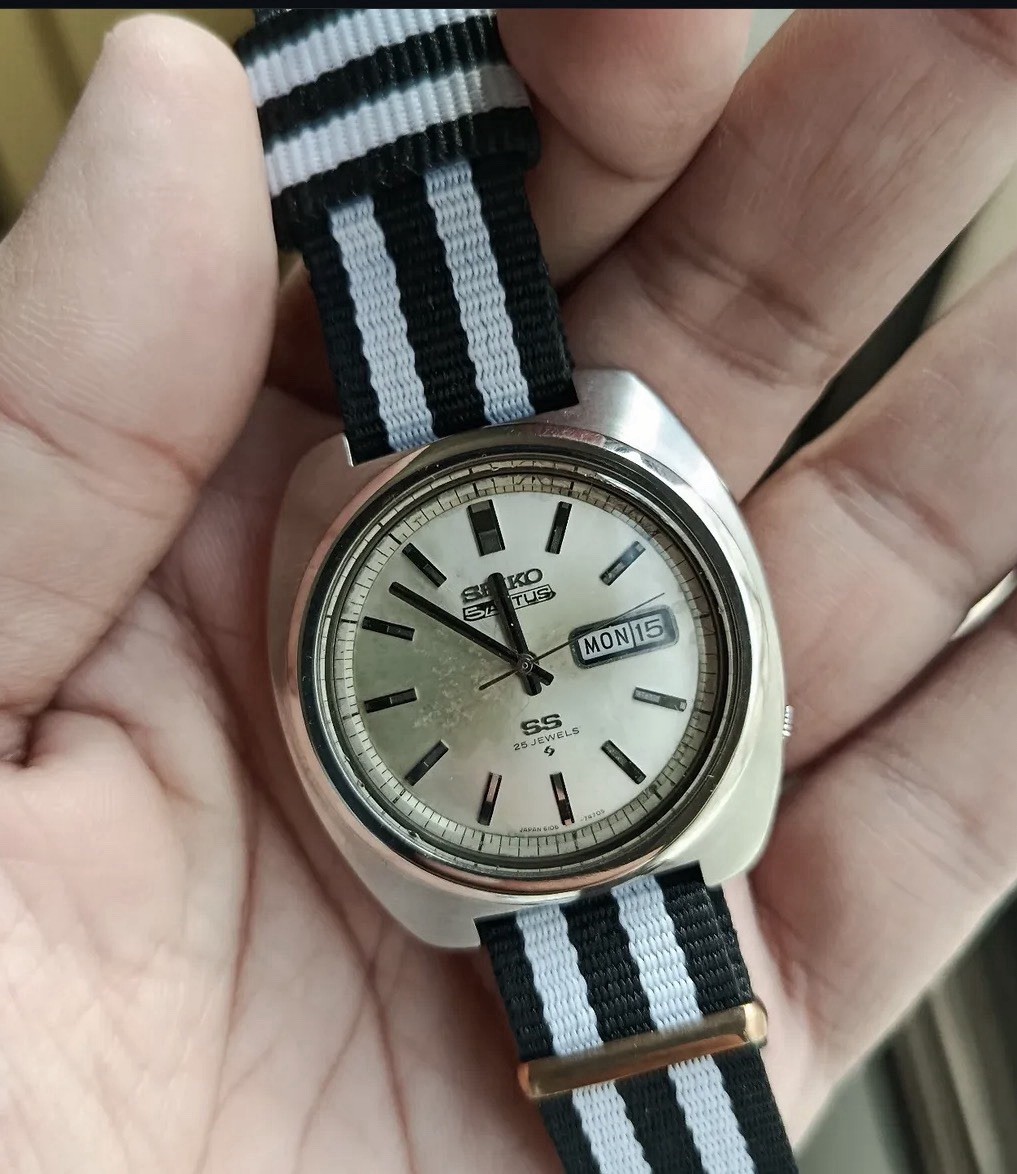 Seiko ACTUS SS 6106-7440 25 Jewels Automatic 1969