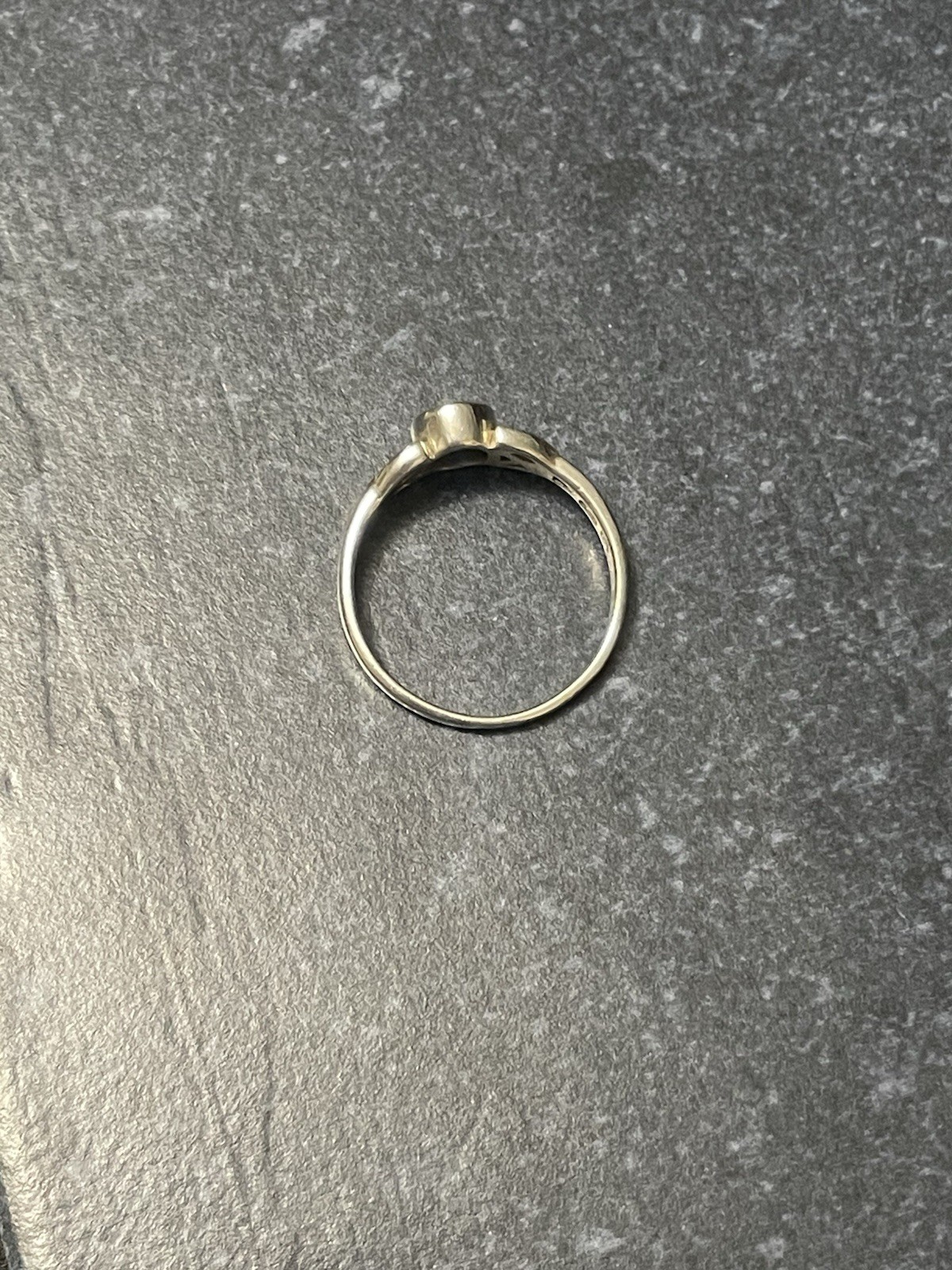 Sterling Silver Blue Sapphire Peter Stone Celtic Style Cocktail Ring Size 8.75