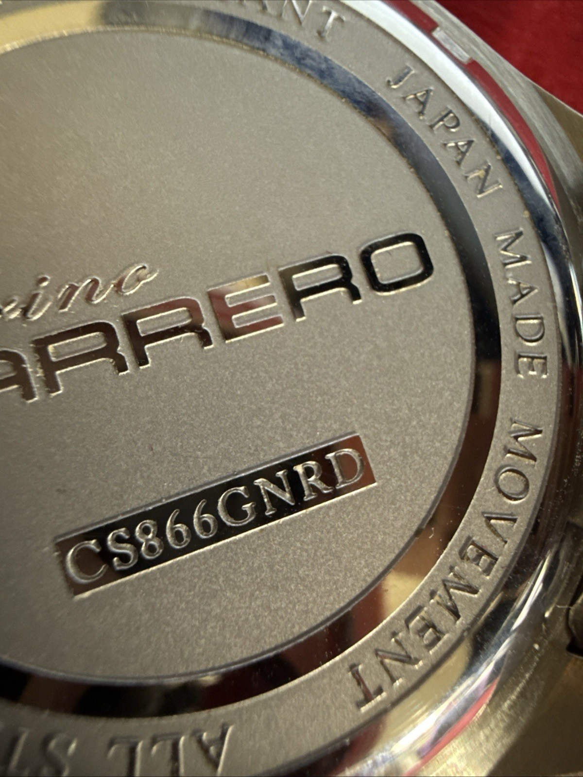 Carrero Subaquatic Green Dial, Bezel Chrono ref. CS866GNRD