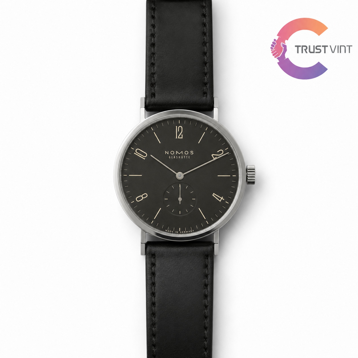 NOMOS Tangomat Ruthenium 603 Automatic 38mm Small Seconds Gold Brown Dial