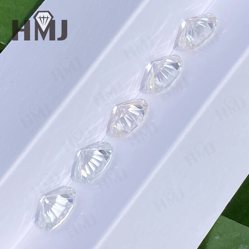 Oval Cut 0.1- 8CT Moissanite Loose Stones GRA Certificated Lab Grown Moissanite
