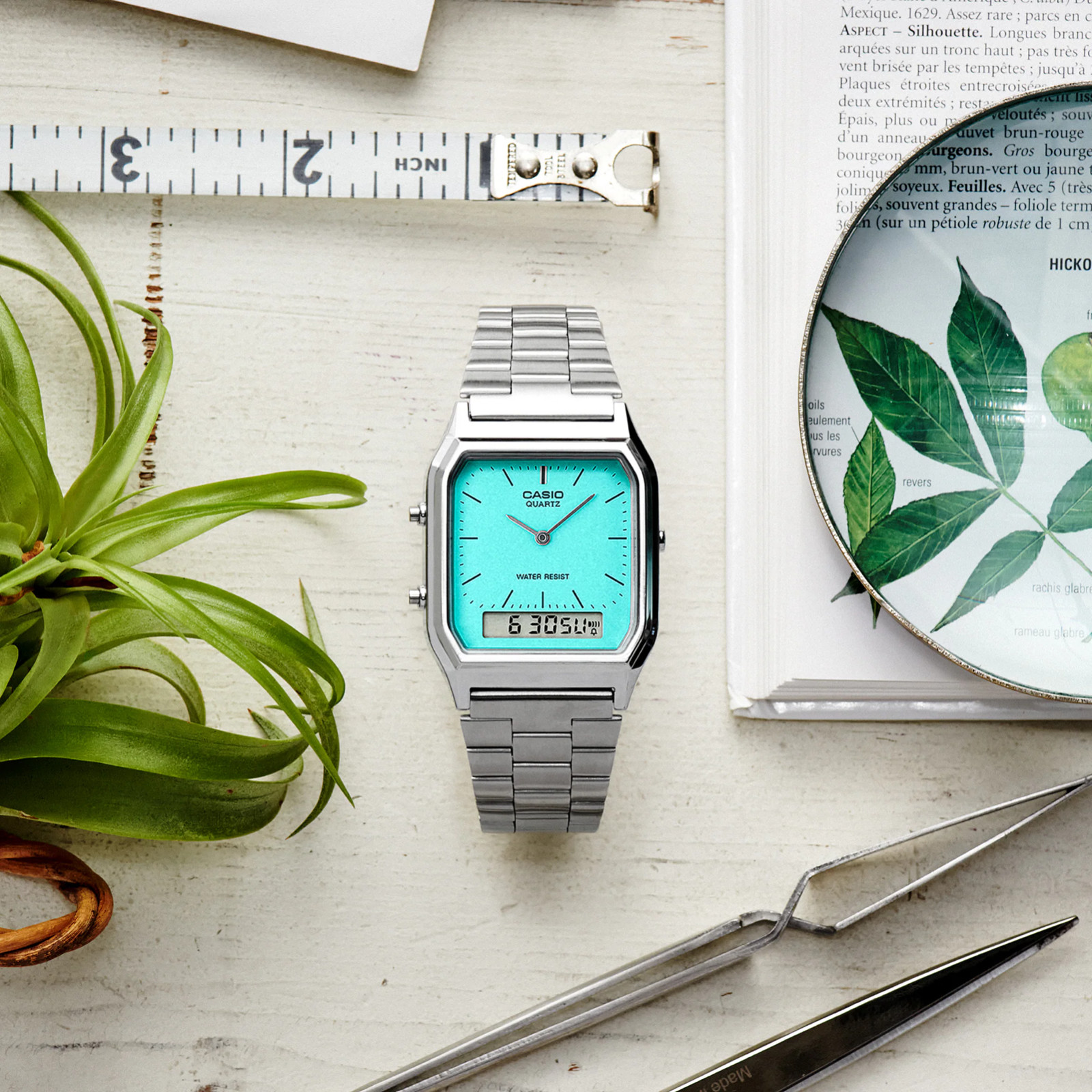CASIO AQ-230A-2A2MQYES⎪AQ-230A-2A2⎪Original⎪CASIO BLUE⎪Free Shipping