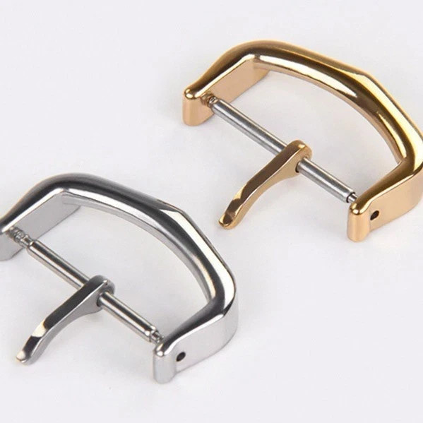 12/14/16/18mm Gold-plated Replacement Tang Buckle For Cartier Watch Strap New