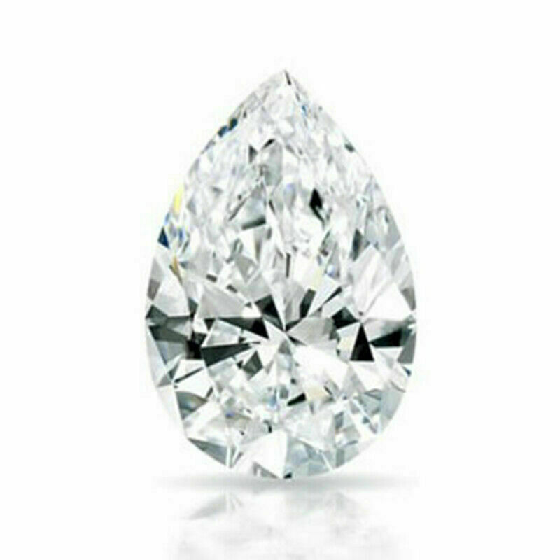 Loose Natural Pear Cut Diamond 1/7 To 1.00 CTW (IGI Certified 0.50 Ctw & up)