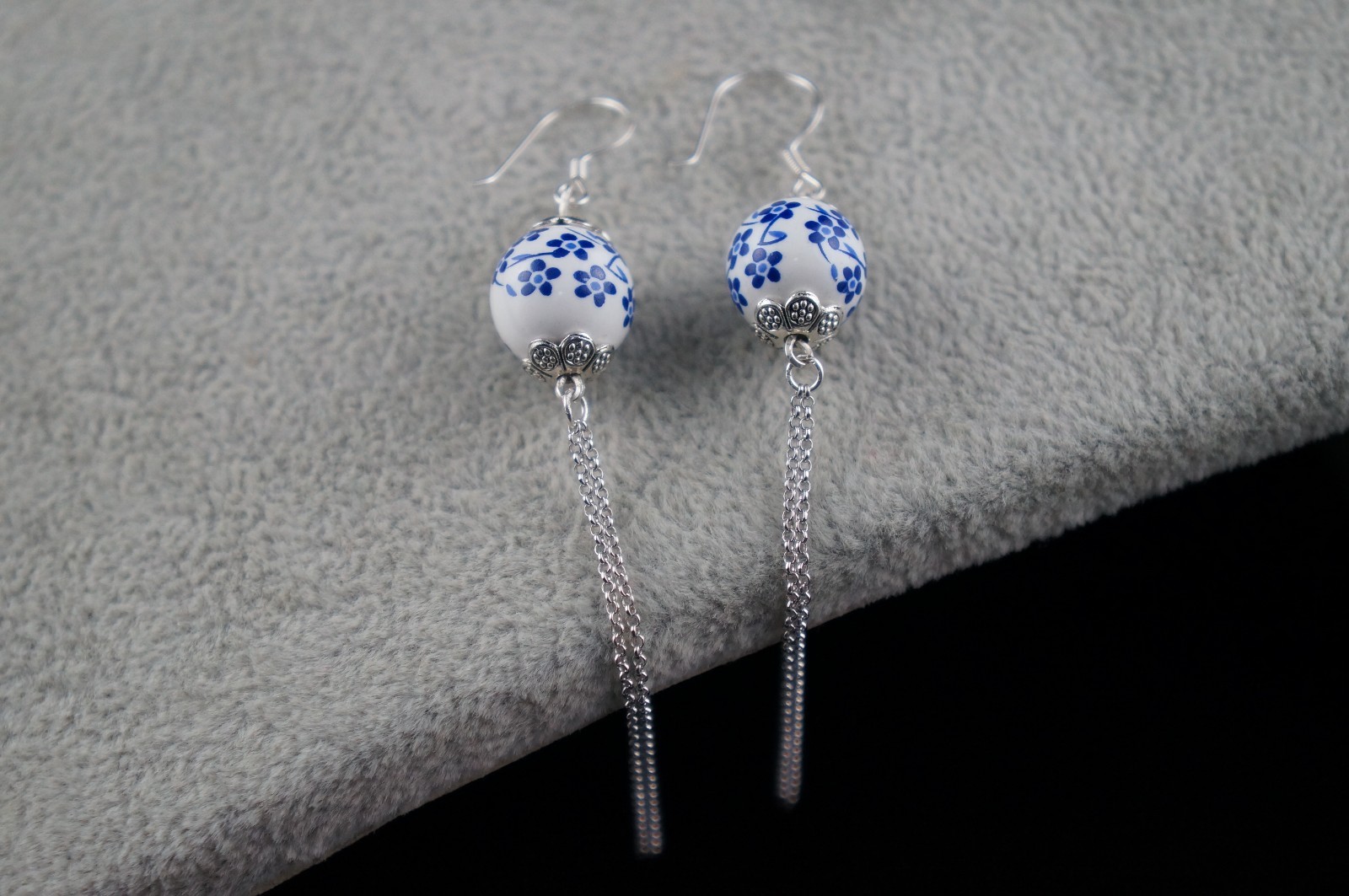 Dr. Pearl Dangle Earring with 925 Silver Hook