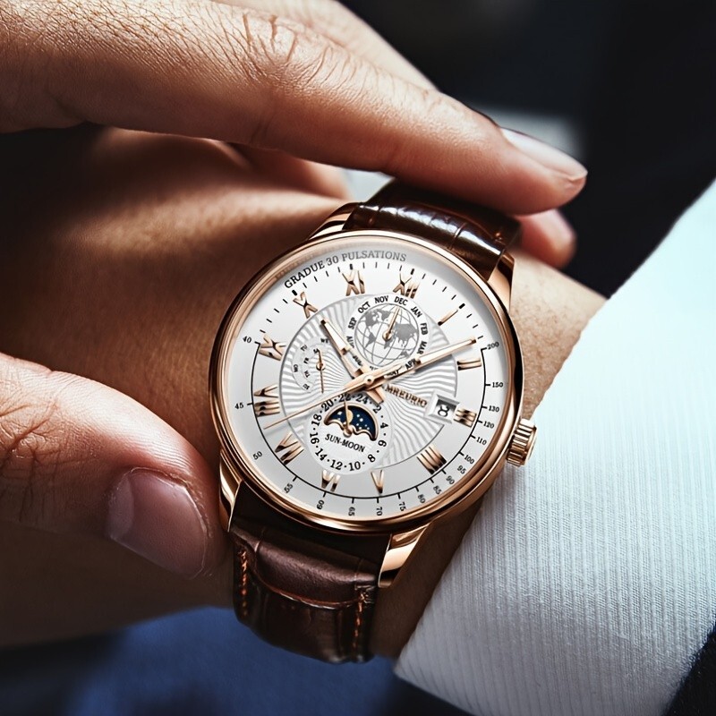 Fashion Trend New Men’s Watch Personality Design Outdoor Sports Watch Business