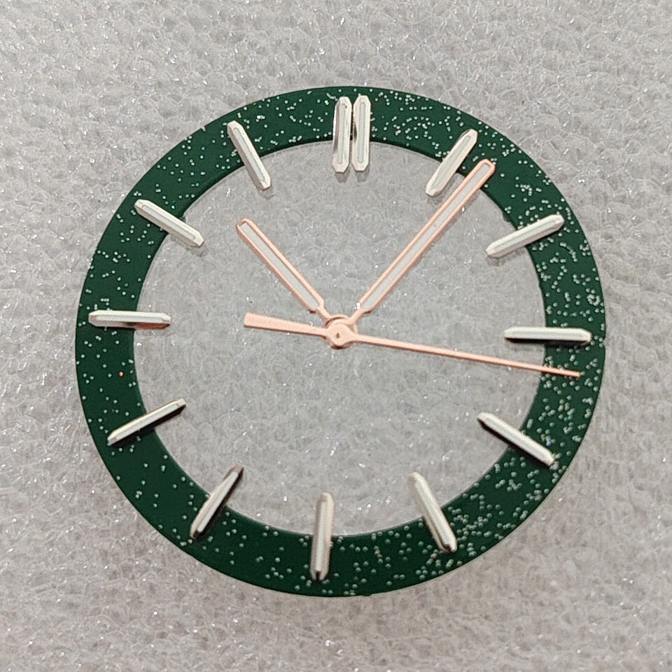 Watch Dial Transparent Skeletonized Star Dial 31.8mm + Hand for NH35/70 Movement
