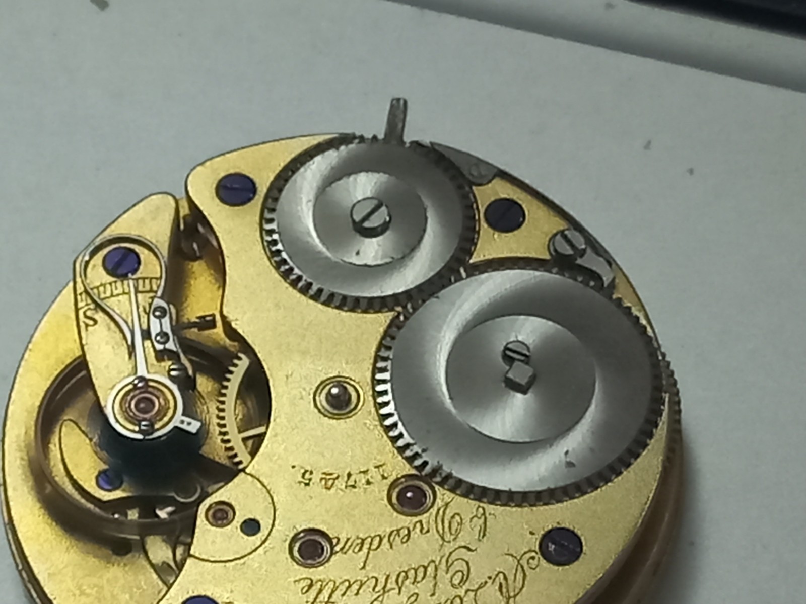 RARE VINTAGE A LANGE SÖHNE GLASHÜTTE POCKET WATCH MOVEMENT