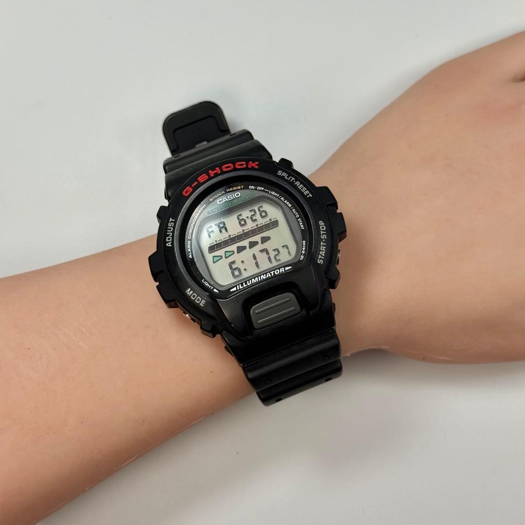 Working Casio G SHOCK DW 6600 1V digital black