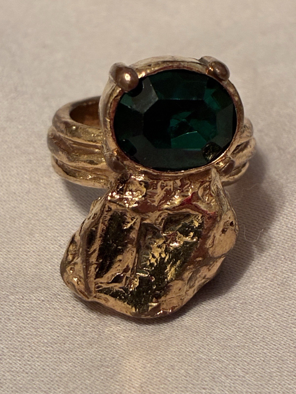 Vintage Yves Saint Laurent Arty Ring FREE SHIPPING
