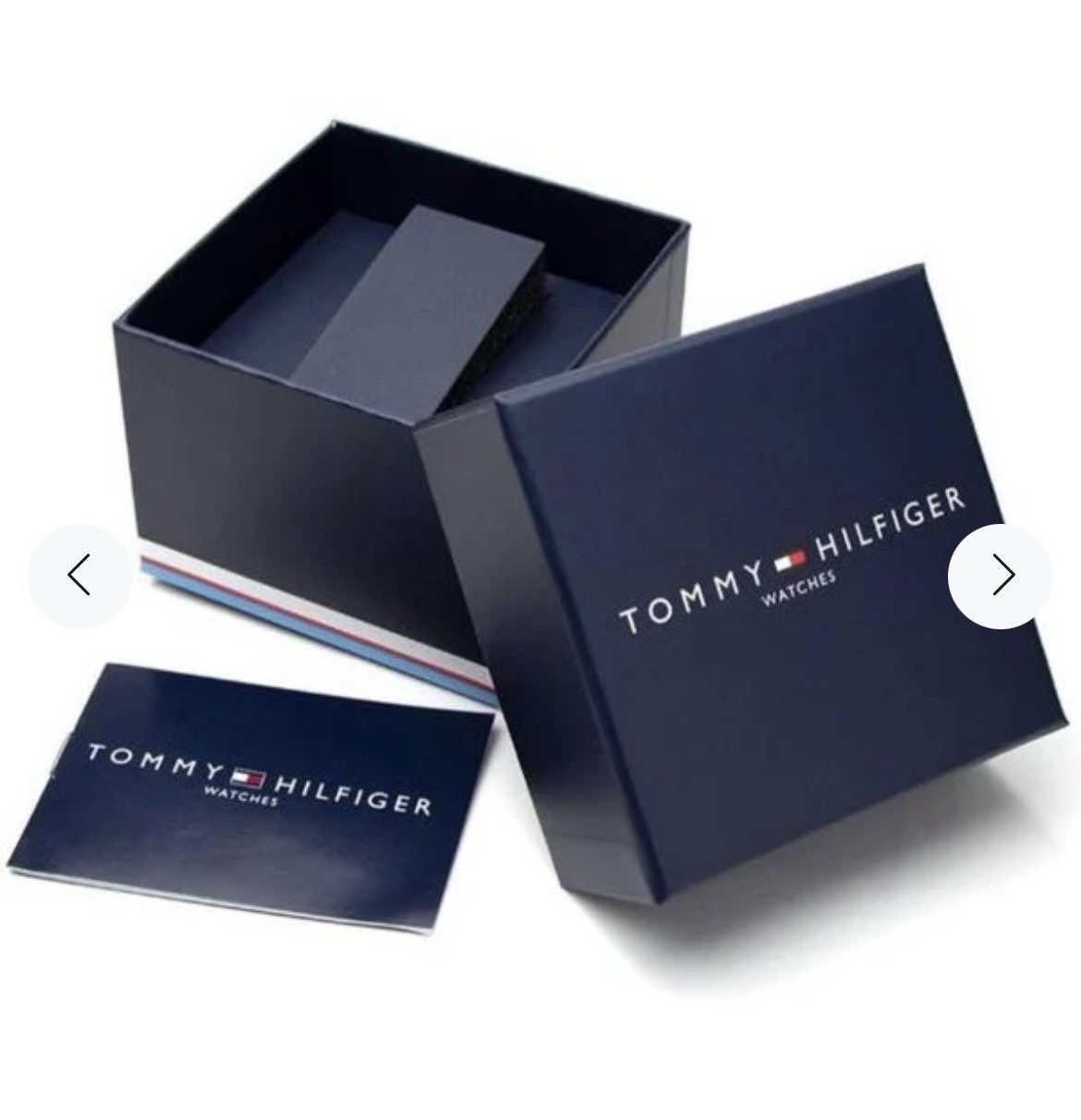 Tommy Hilfiger Men’s Watch Red Silicon Red Dual Time Dial 1791323 New