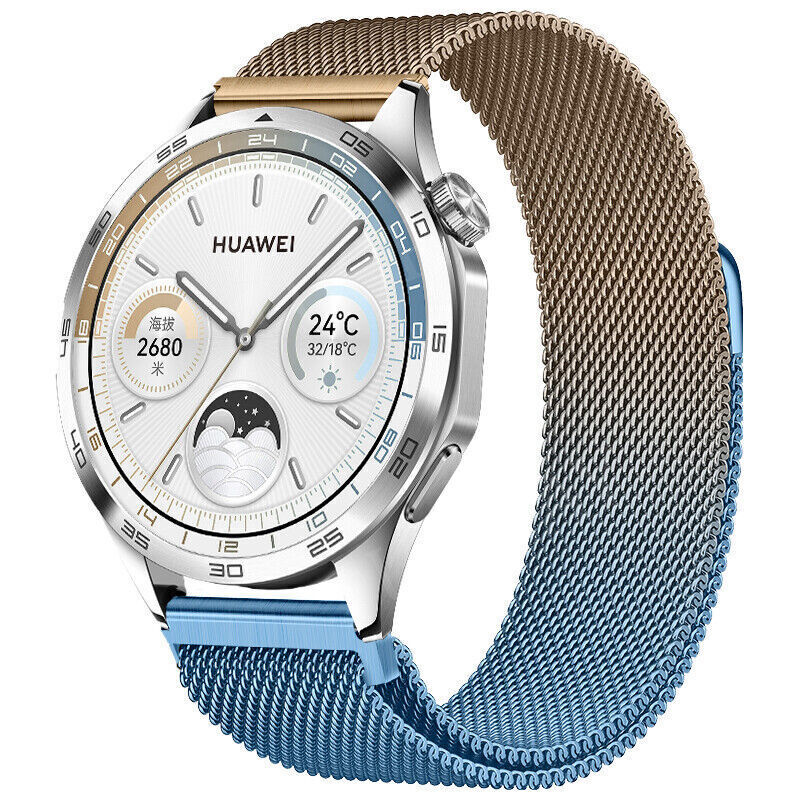 For Garmin Venu 3S/2S/Vivoactive 4S 3S/Forerunner 255S 265S Metal Strap Band