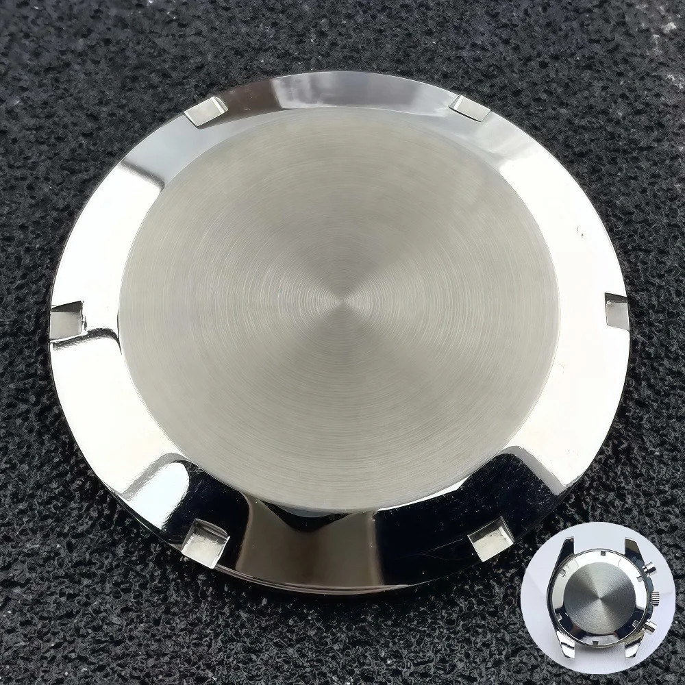 37mm Detachable Stainless Steel Back Cover Moon Pattern For VK63 Case