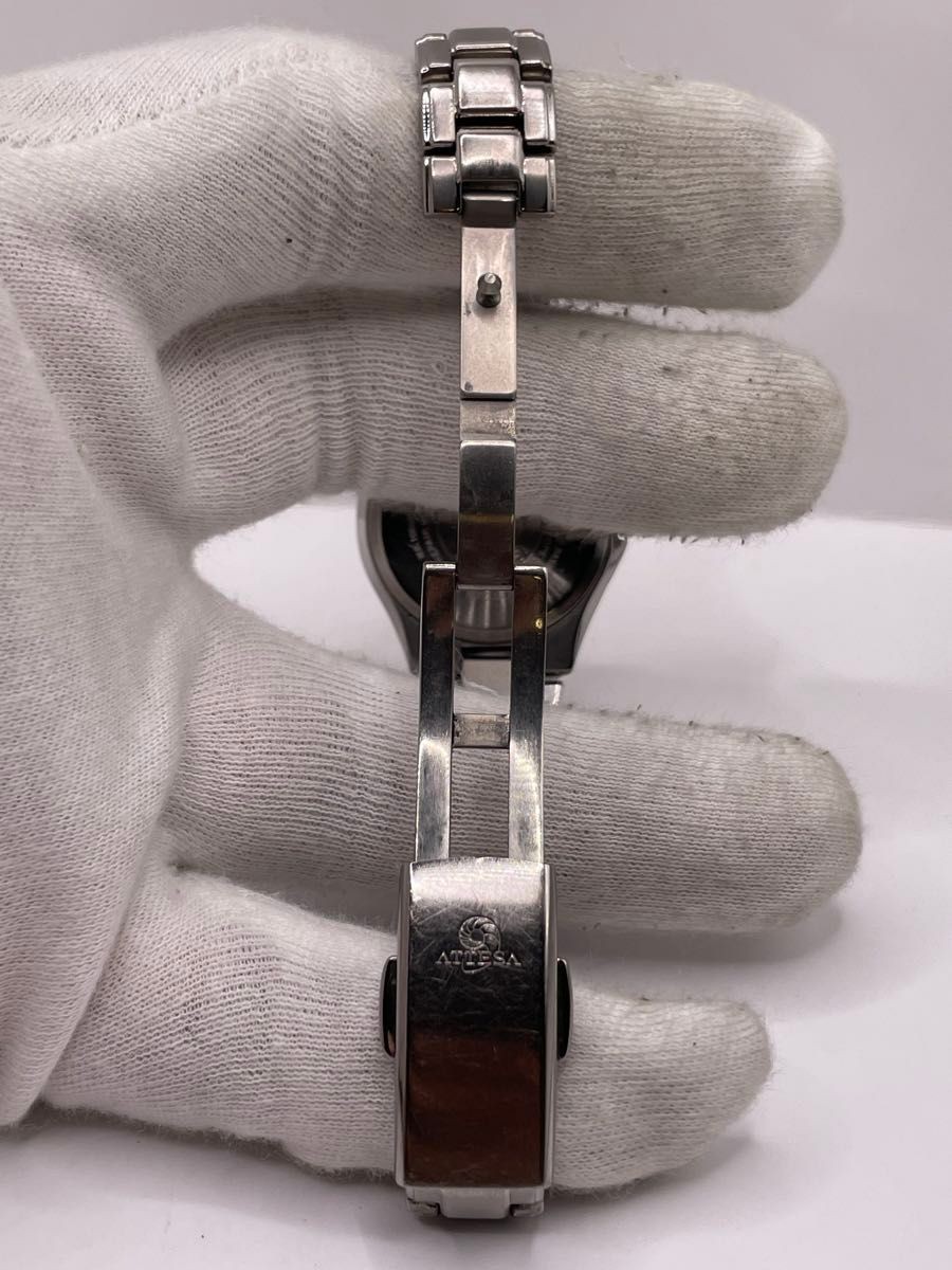 Citizen Attesa H330-T011349 Solar-Powered Titanium Silver